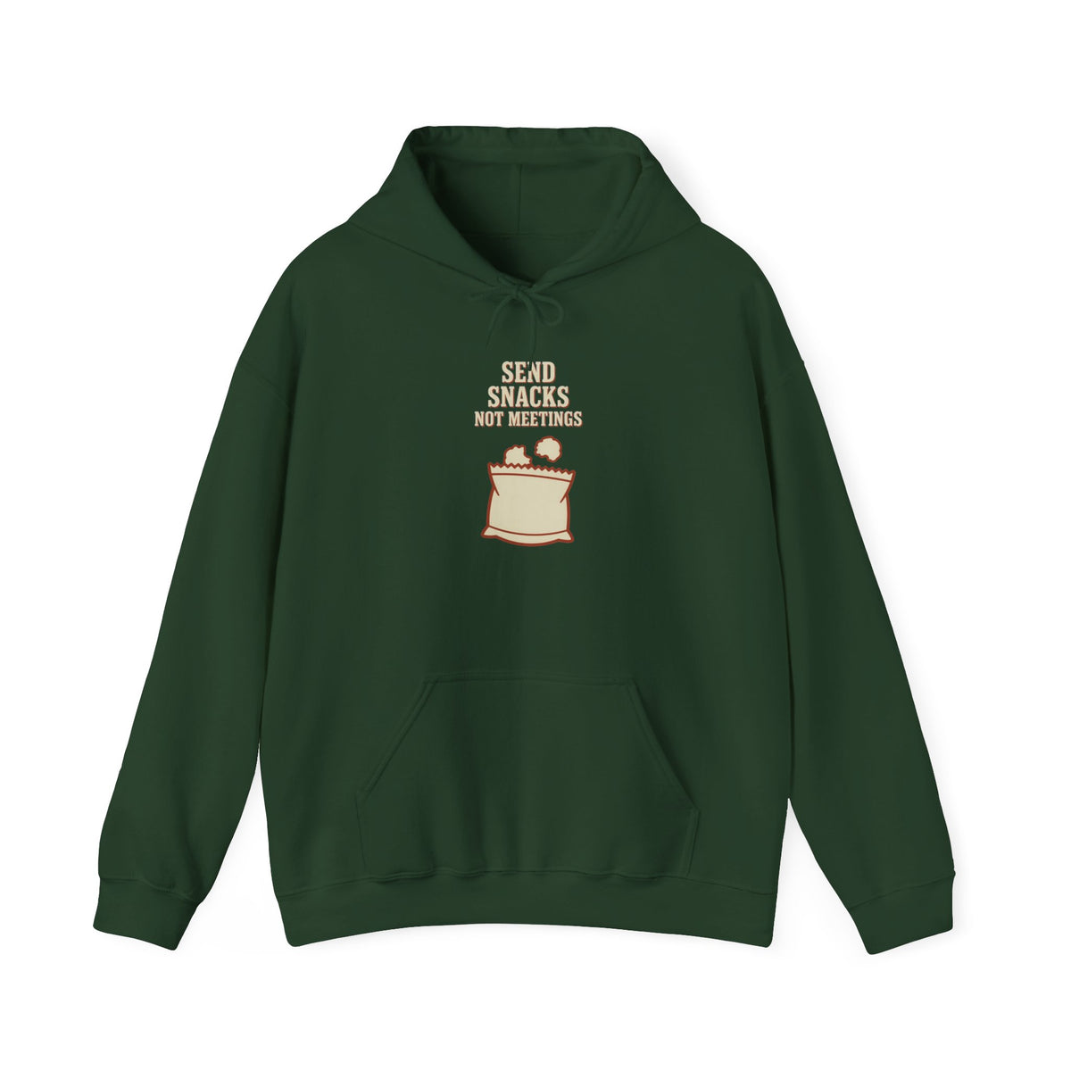 Send Snacks Not Meetings Hoodie