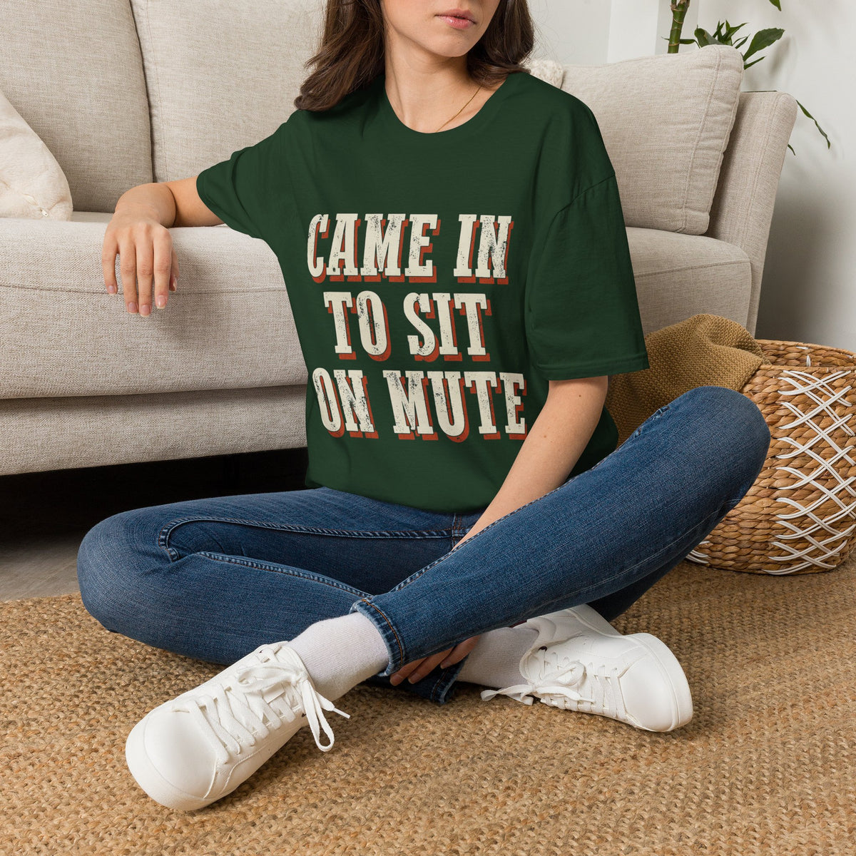 Came In To Sit On Mute T-Shirt
