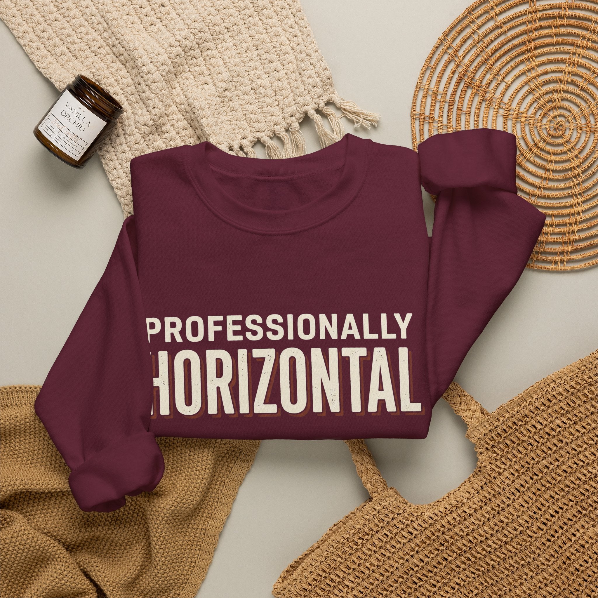 Professionally Horizontal Sweatshirt