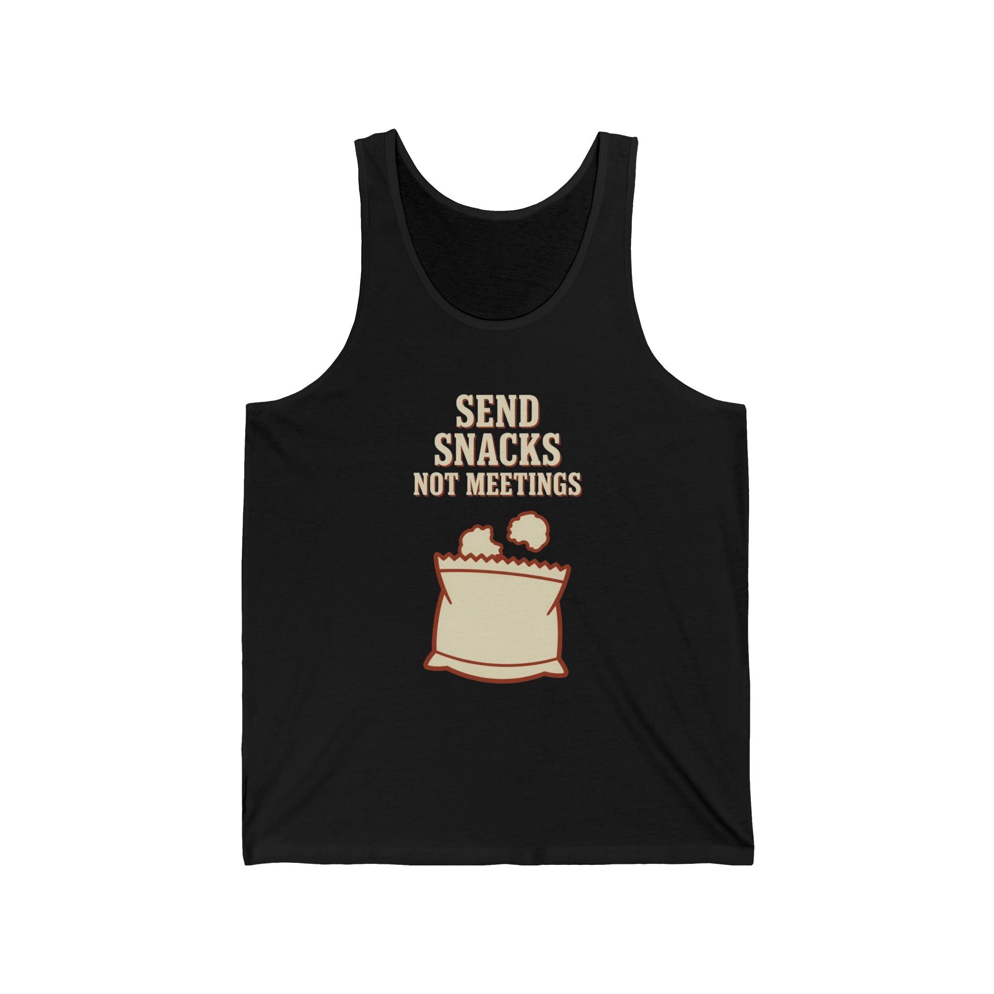 Send Snacks Not Meetings Tank Top