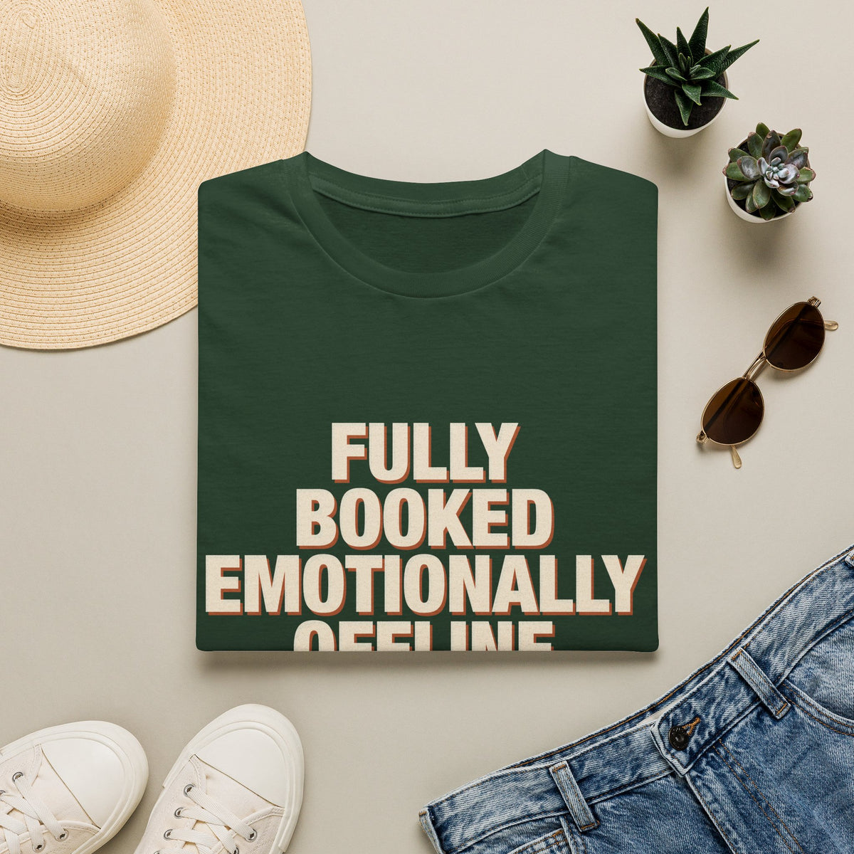 Fully Booked Emotionally Offline T-Shirt