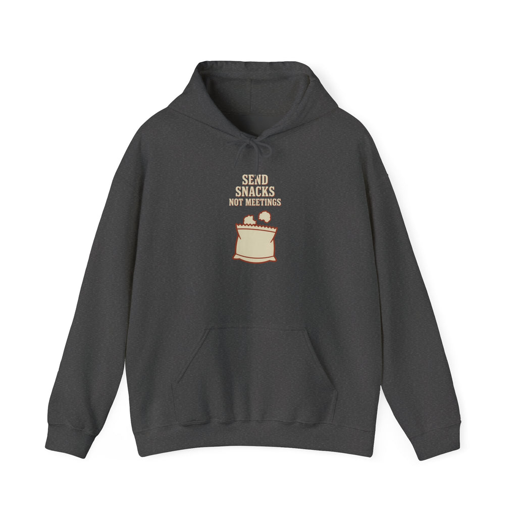 Send Snacks Not Meetings Hoodie