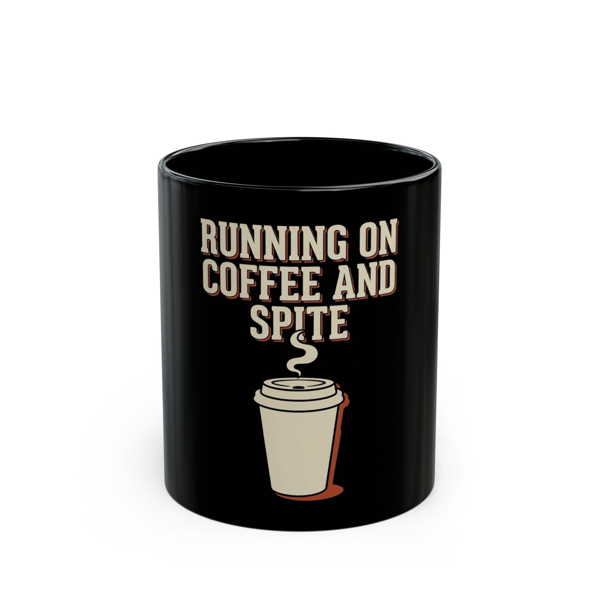 Running On Coffee And Spite Mug