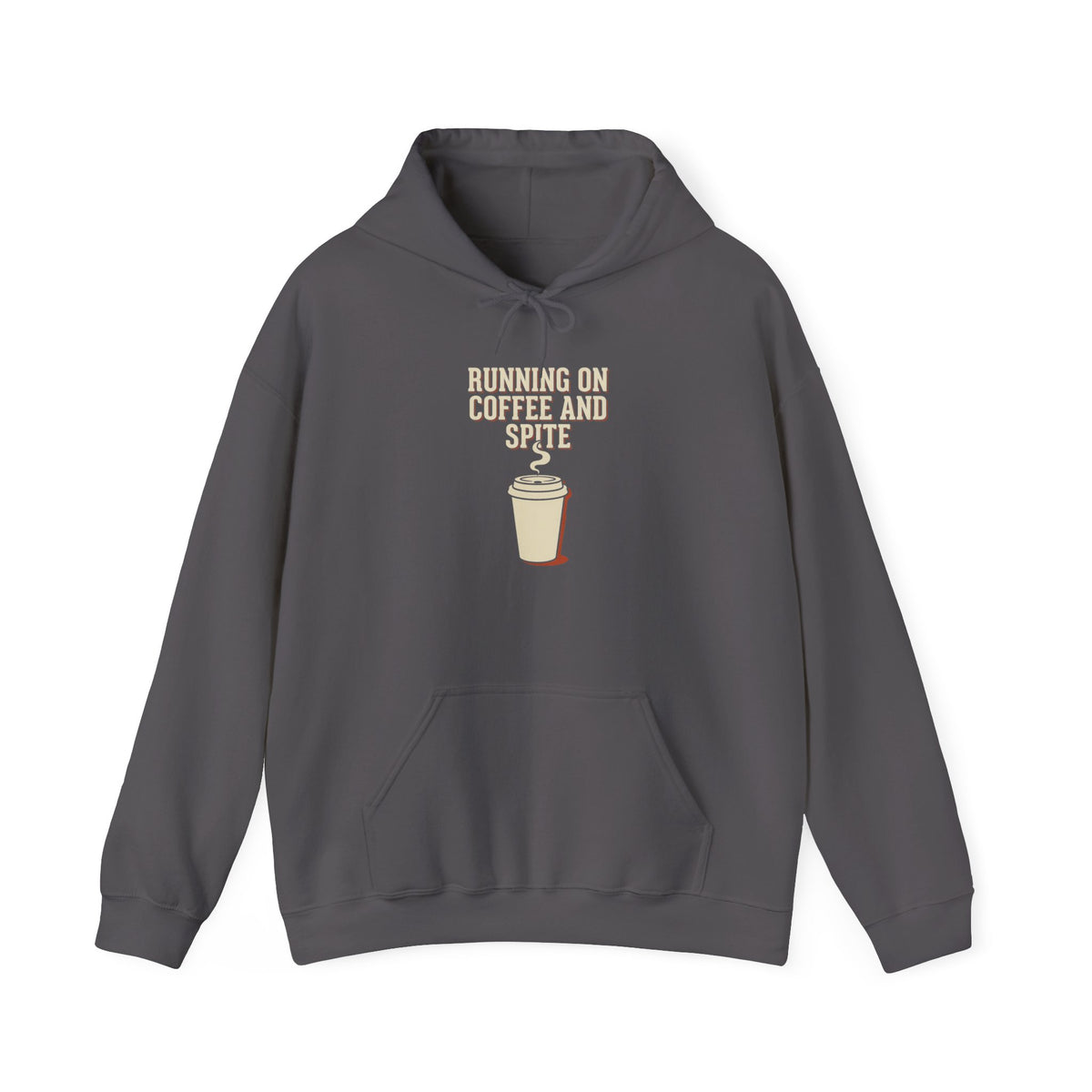 Running On Coffee And Spite Hoodie