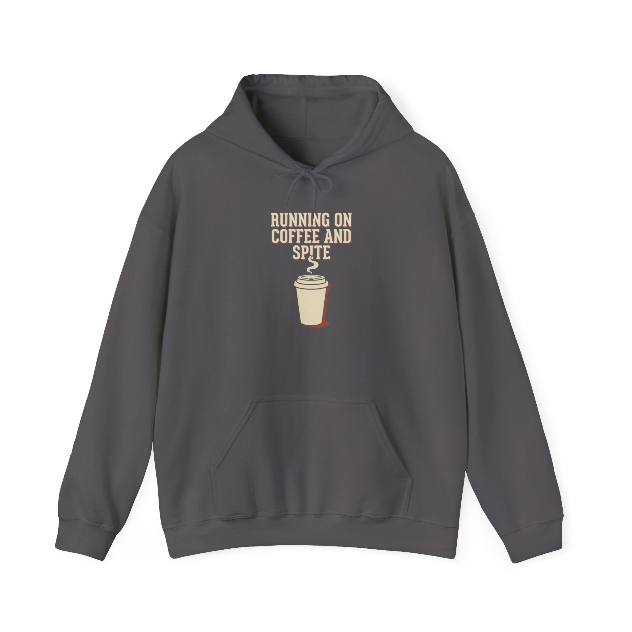 Running On Coffee And Spite Hoodie