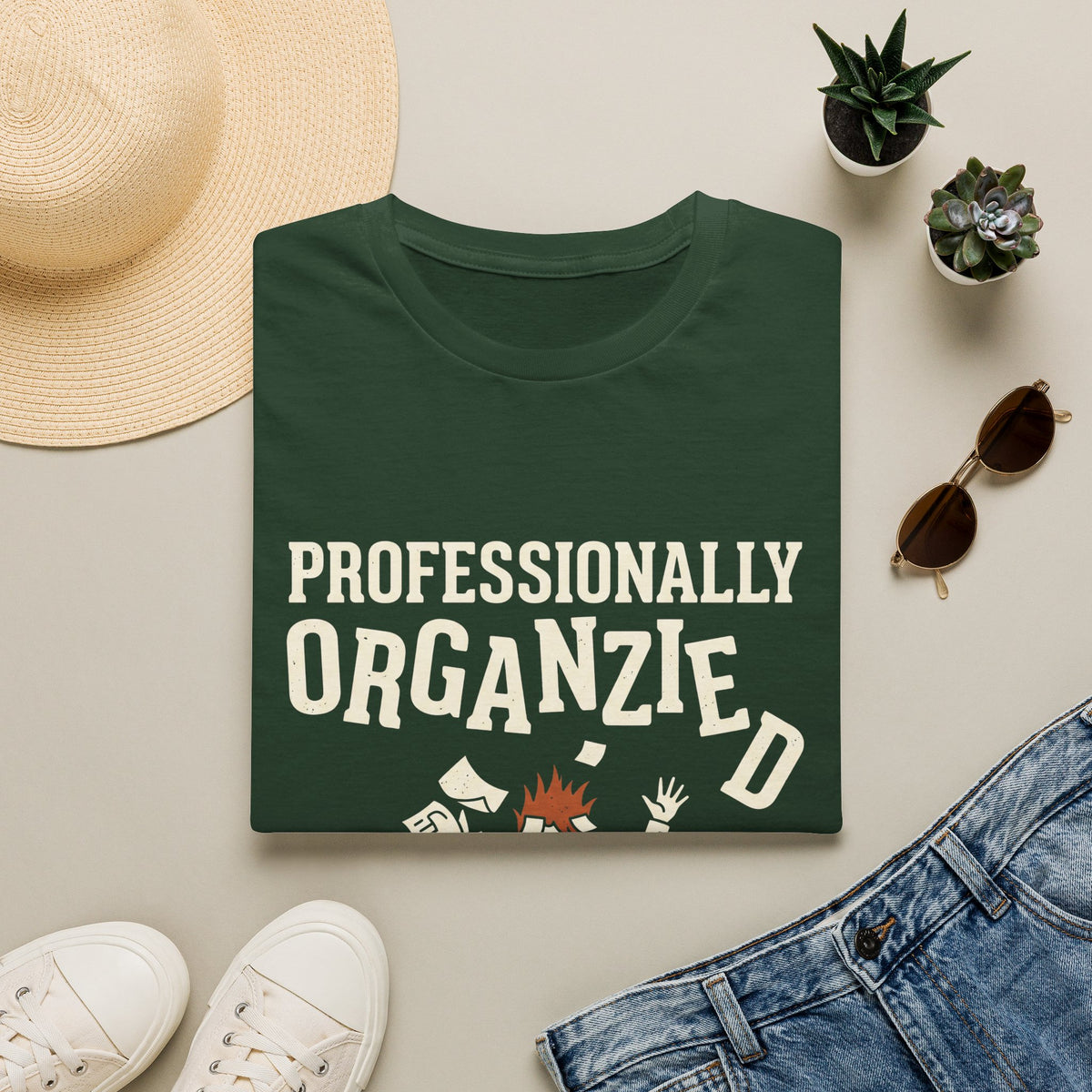 Professionally Organzied T-Shirt