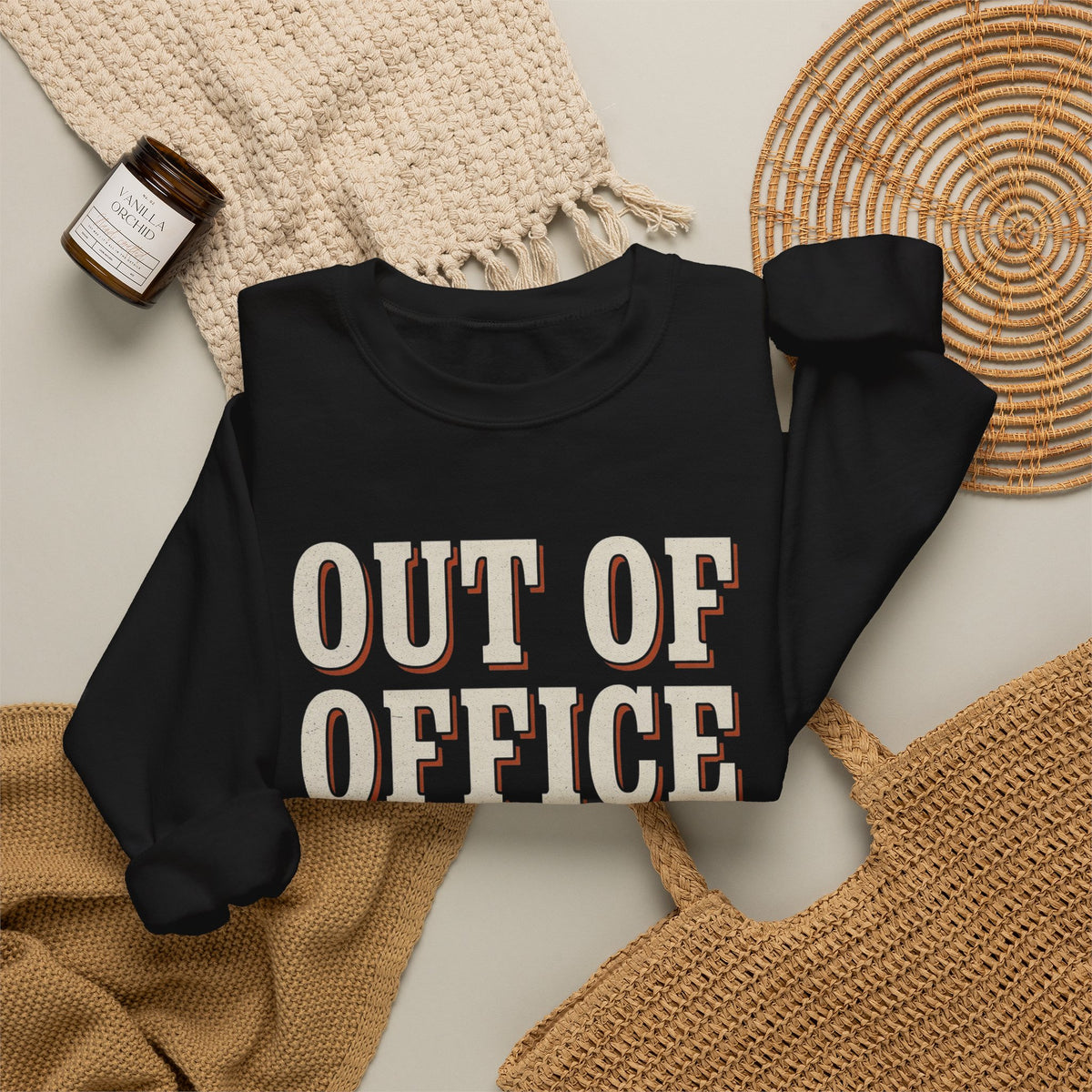 Out Of Office Still Typing Sweatshirt