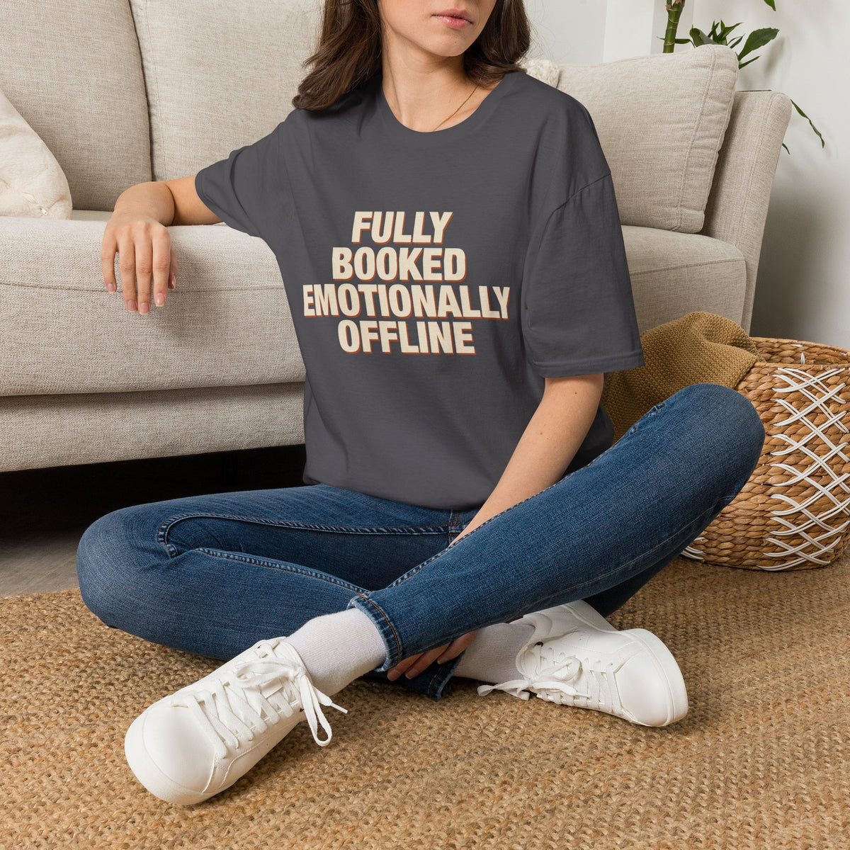 Fully Booked Emotionally Offline T-Shirt