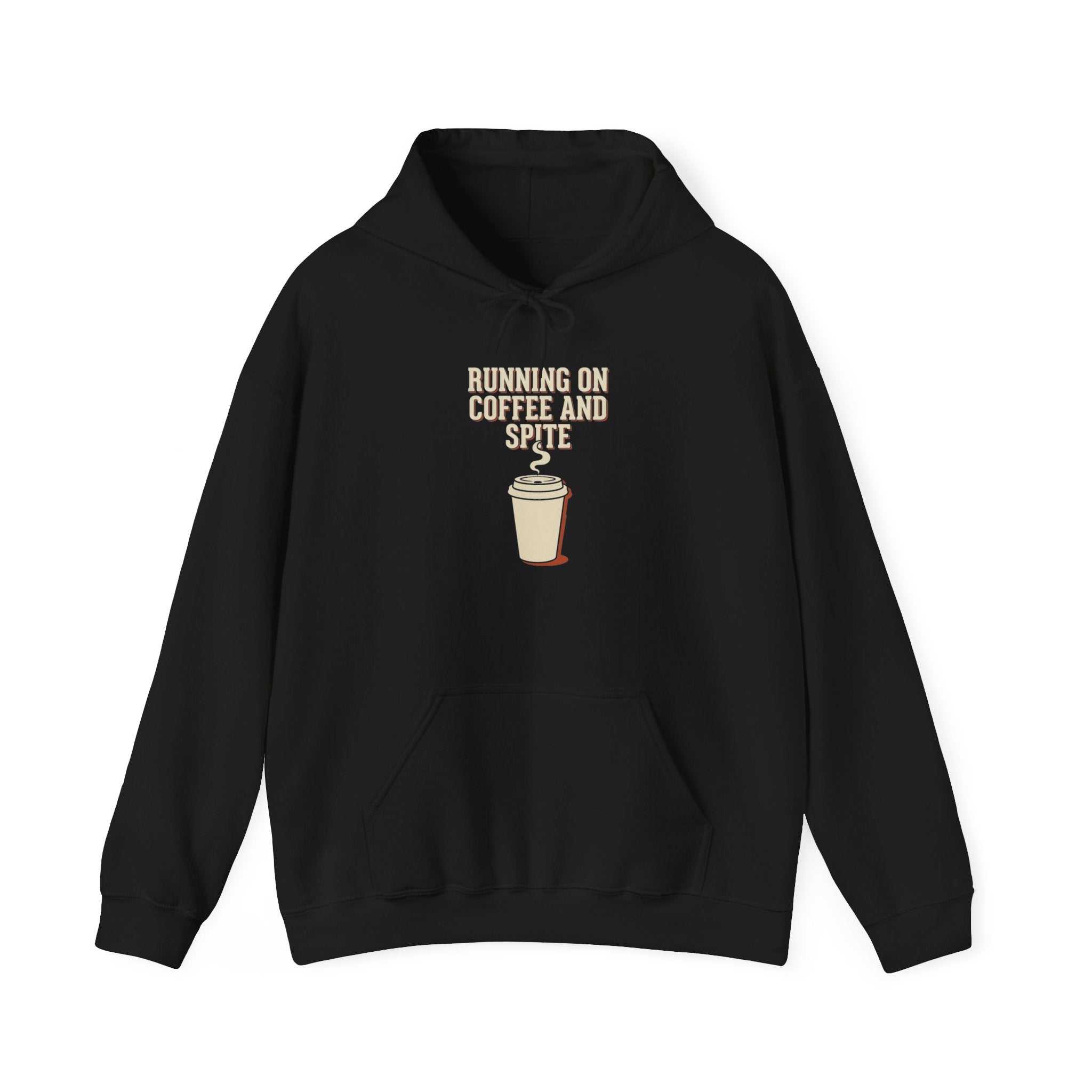 Running On Coffee And Spite Hoodie