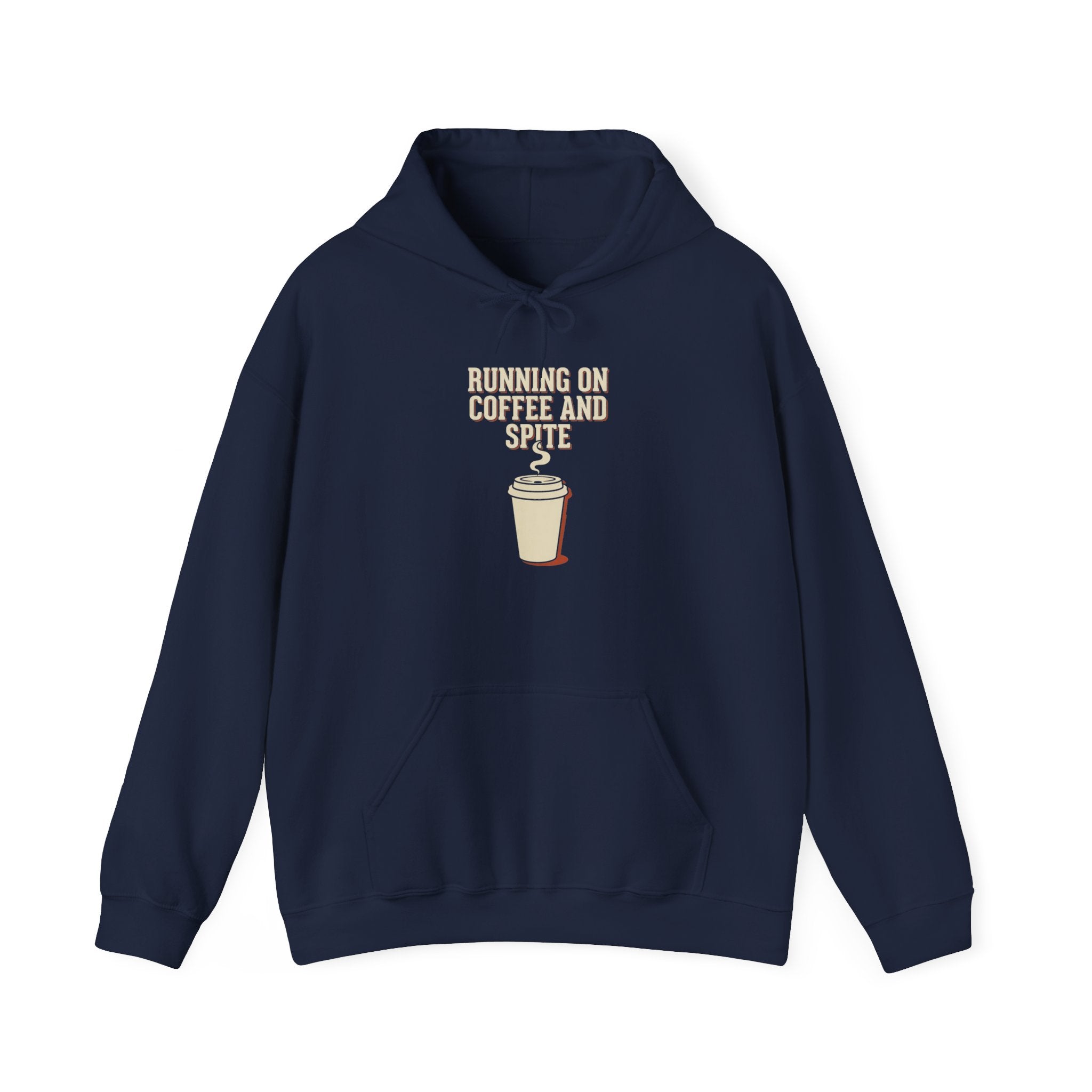 Running On Coffee And Spite Hoodie