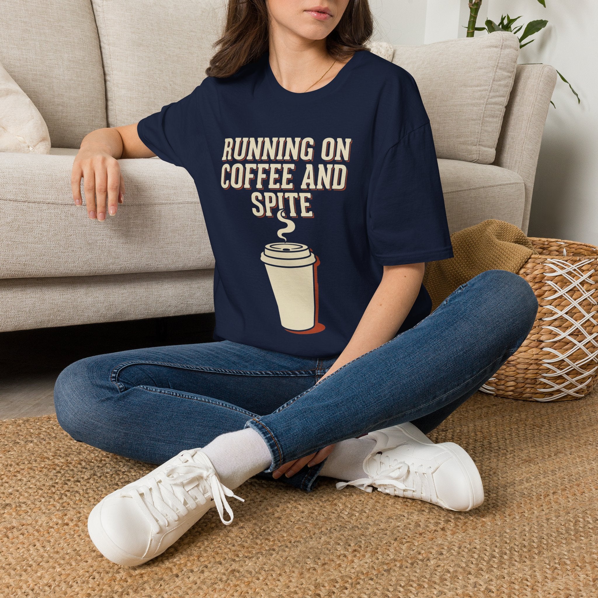 Running On Coffee And Spite T-Shirt