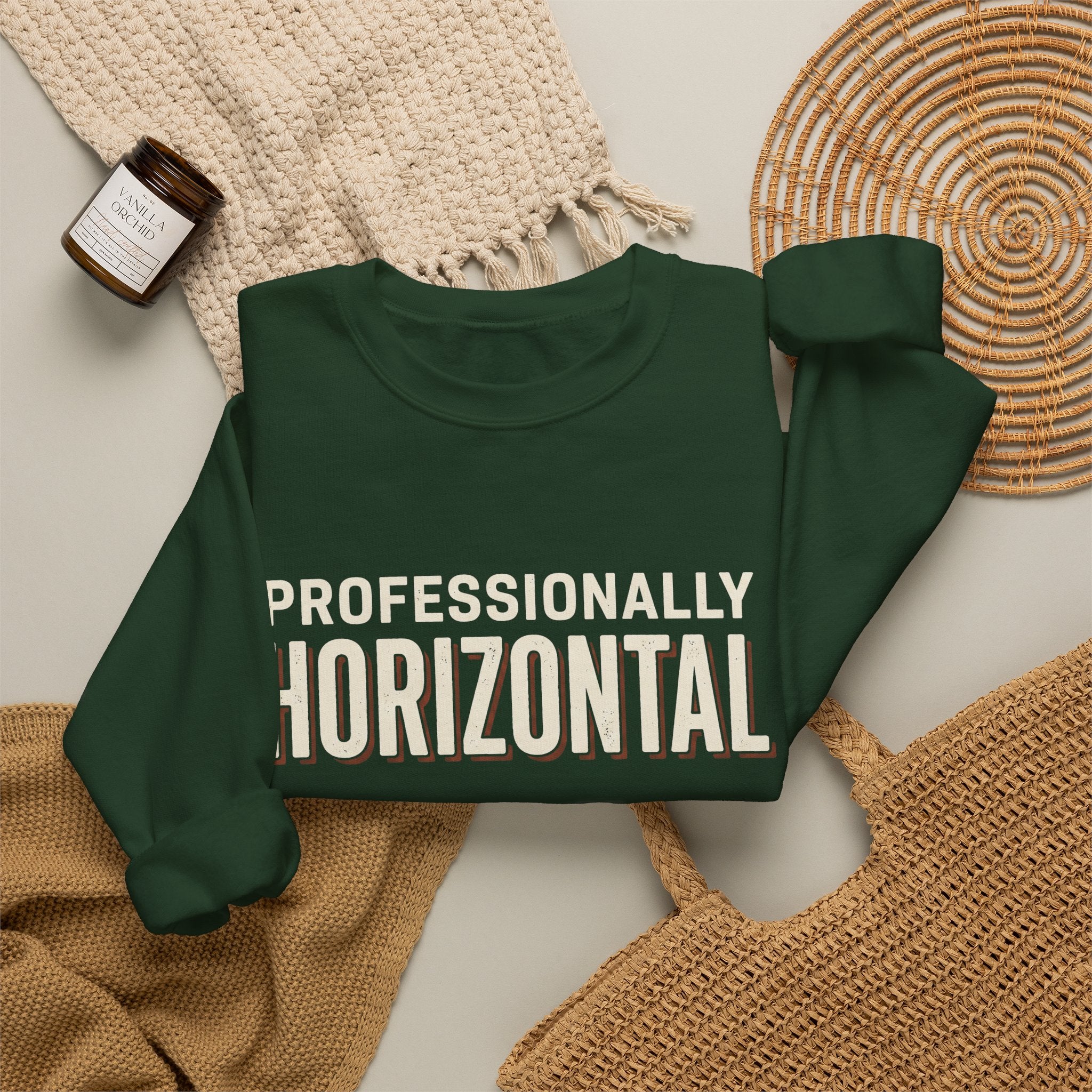 Professionally Horizontal Sweatshirt