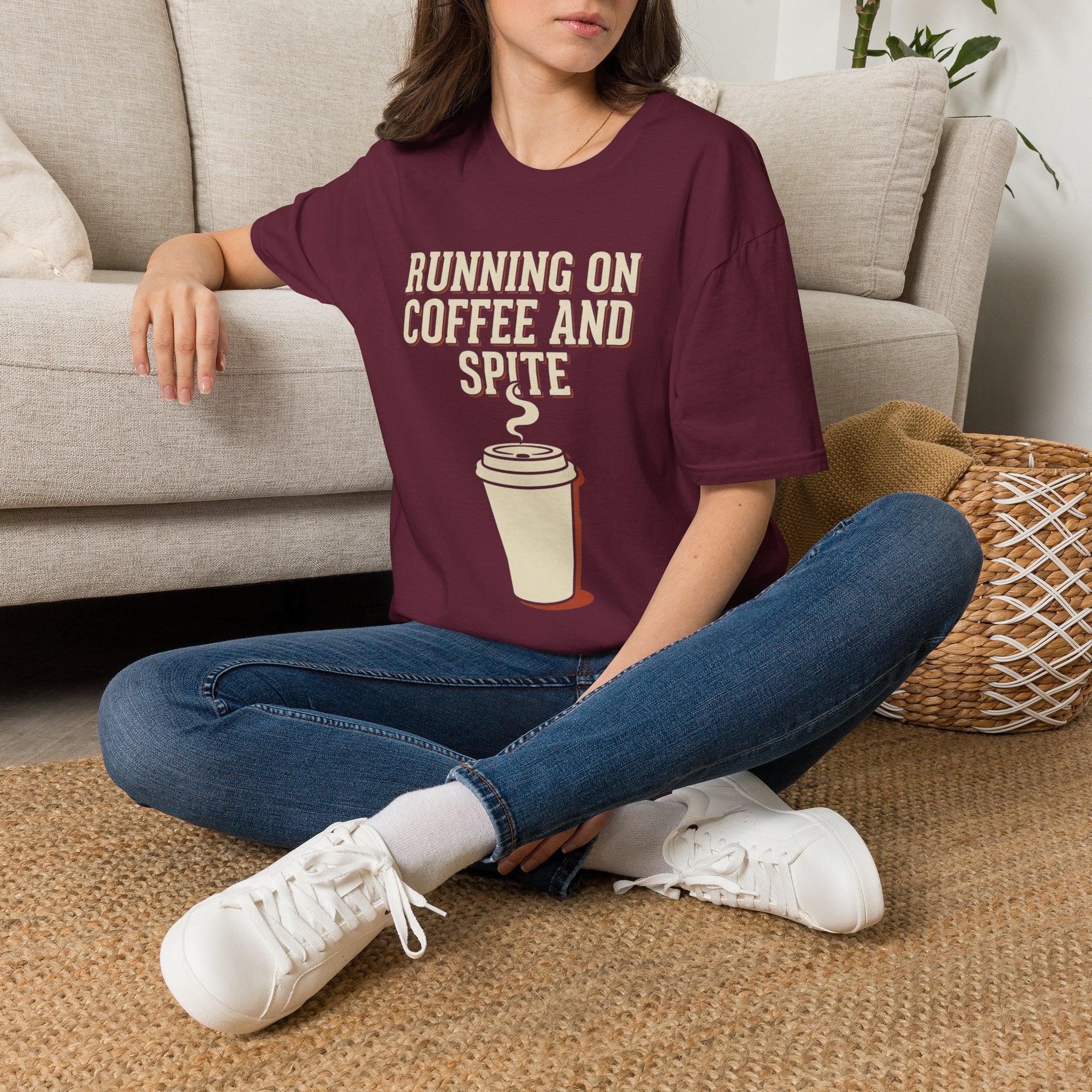 Running On Coffee And Spite T-Shirt