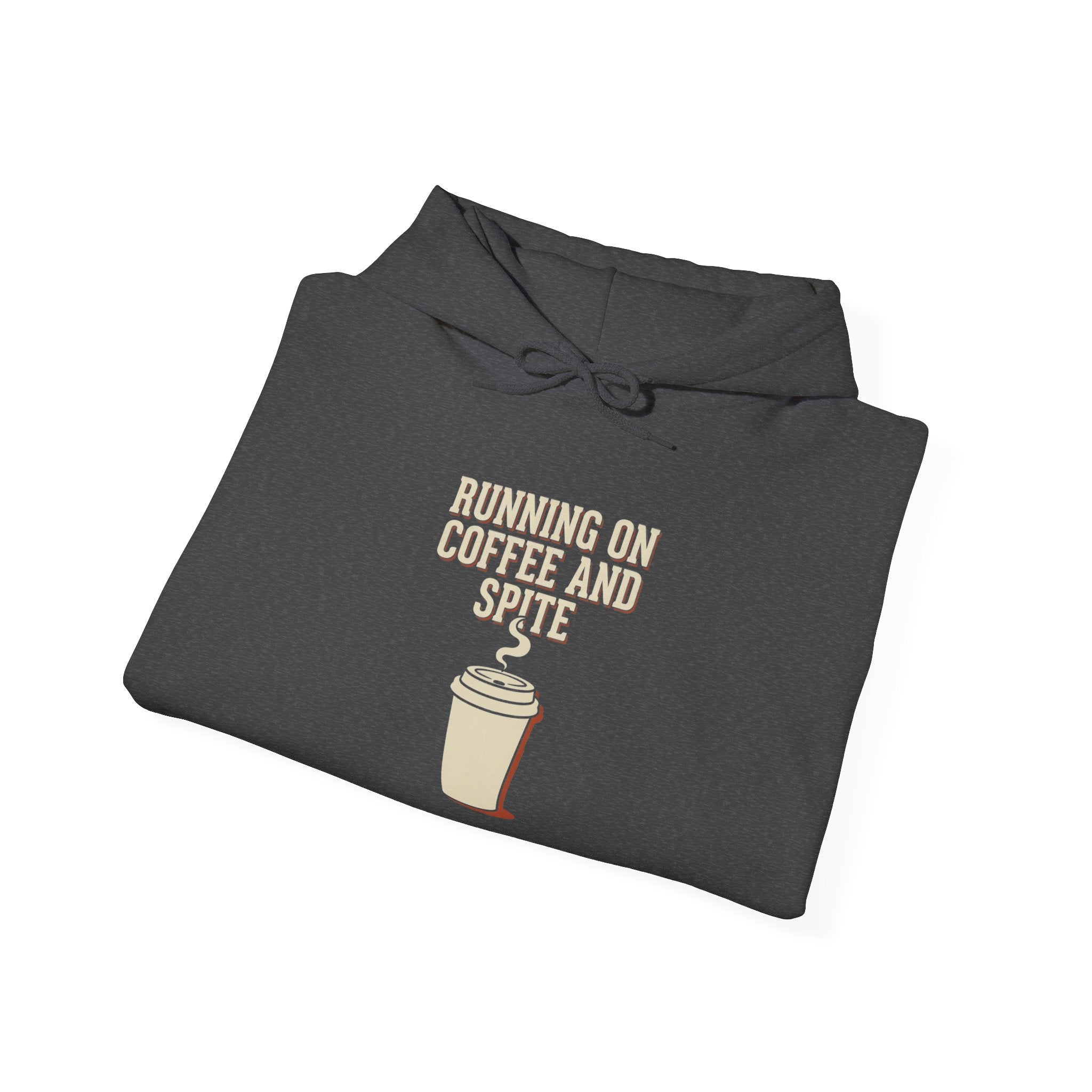 Running On Coffee And Spite Hoodie