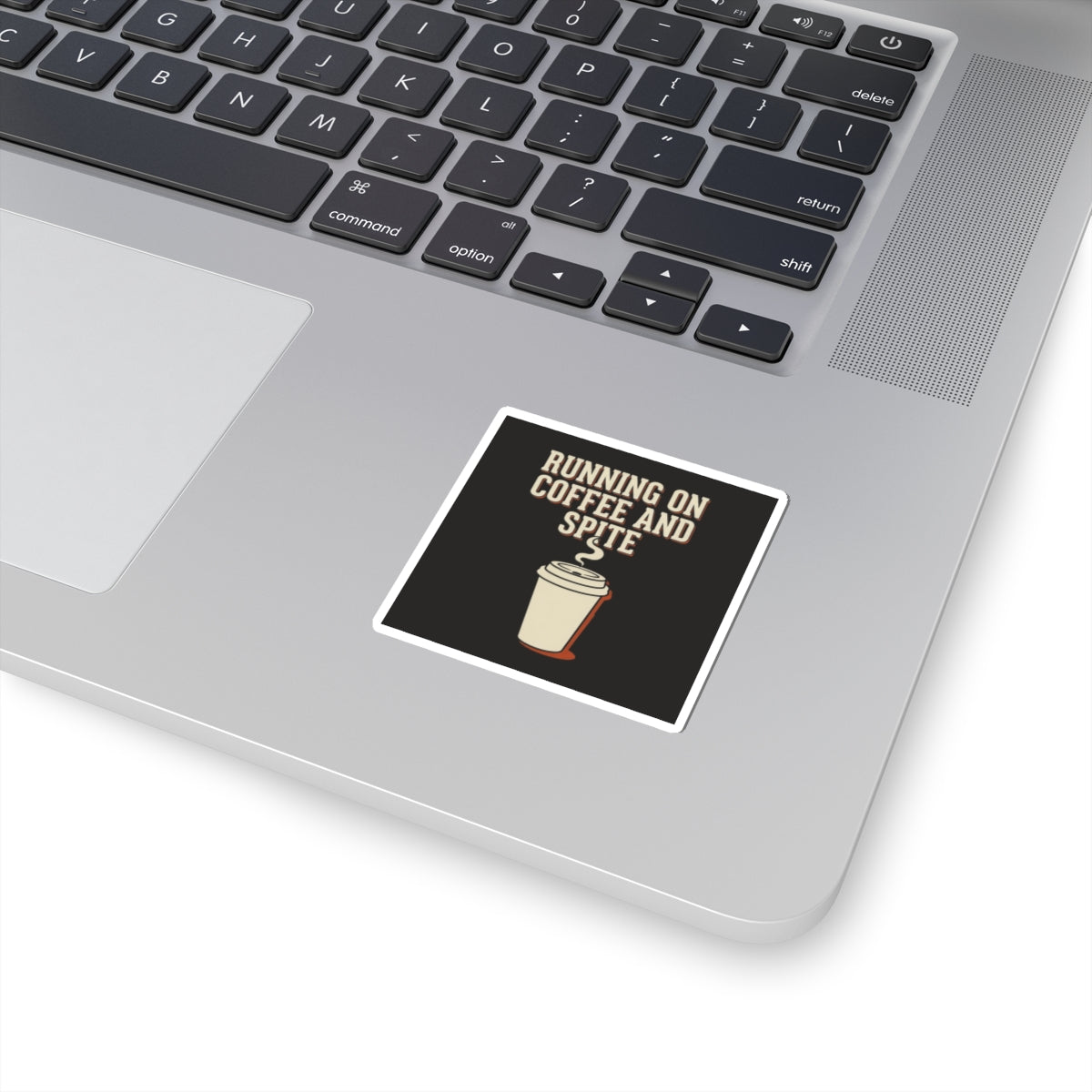 Running On Coffee And Spite Sticker