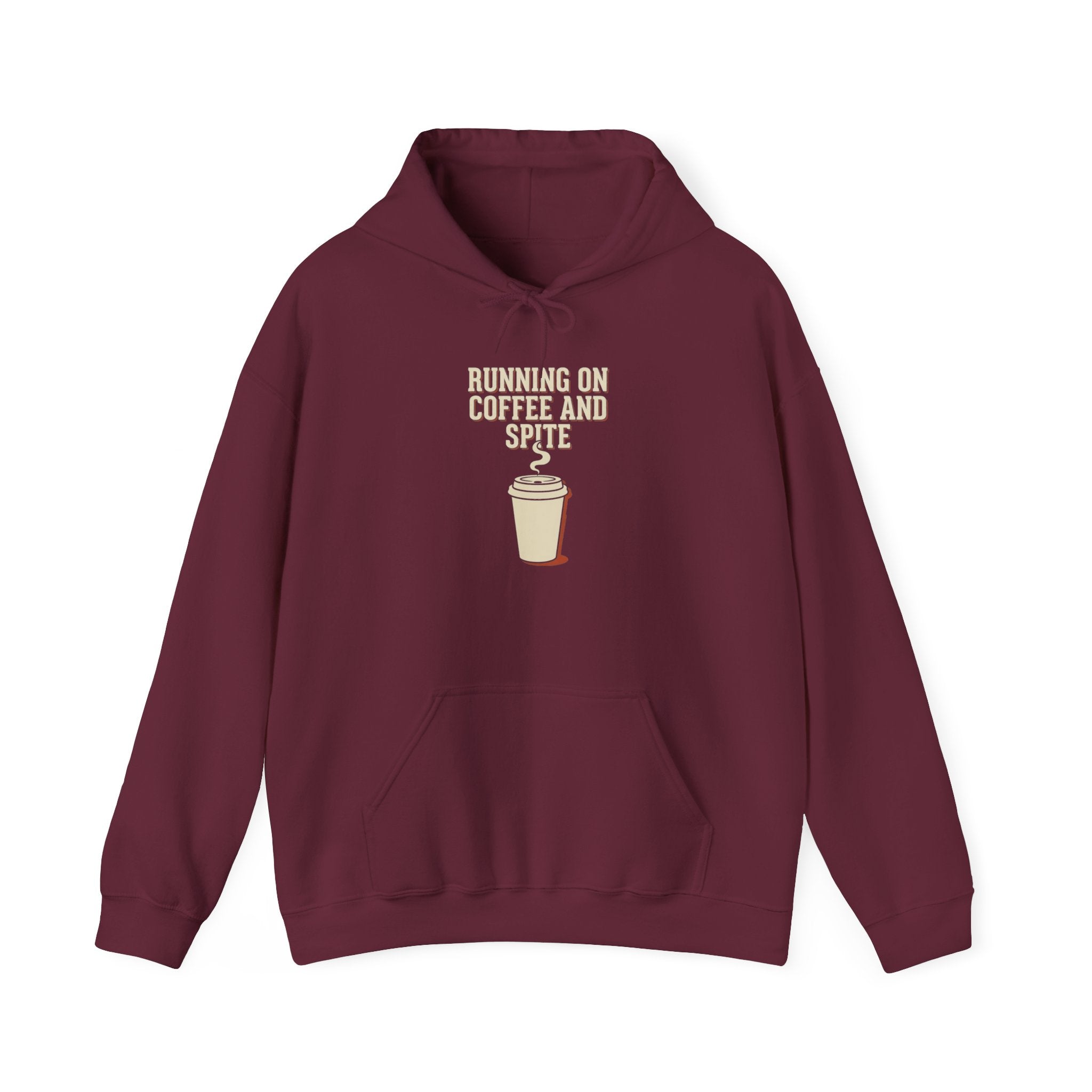 Running On Coffee And Spite Hoodie