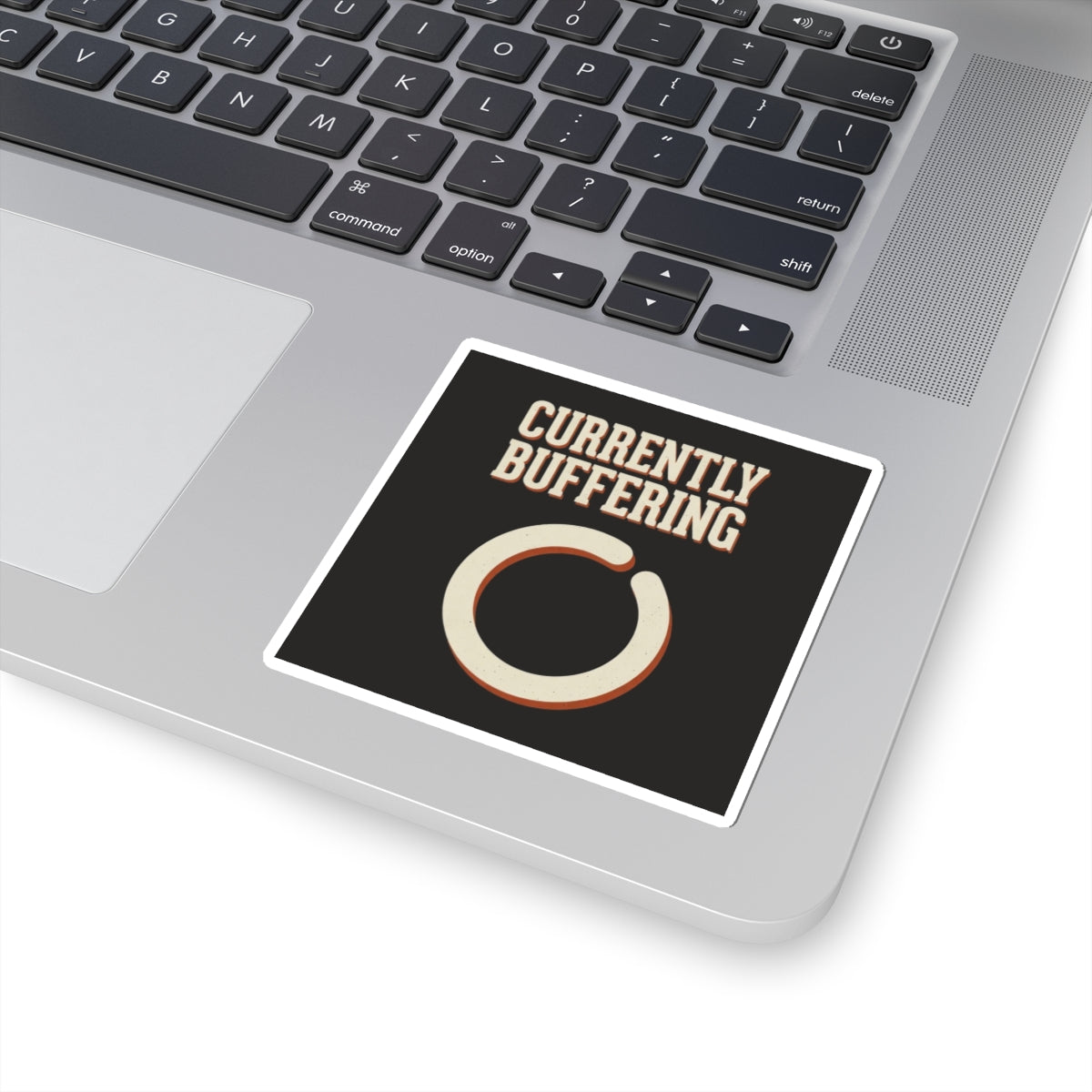 Currently Buffering Sticker