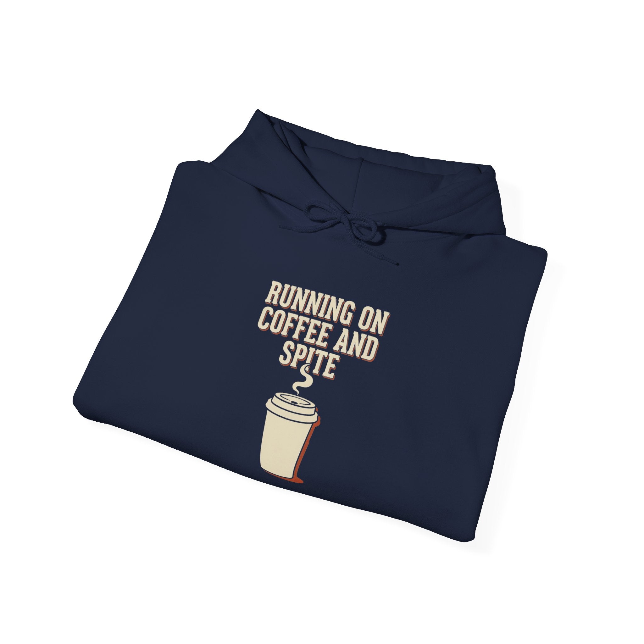Running On Coffee And Spite Hoodie