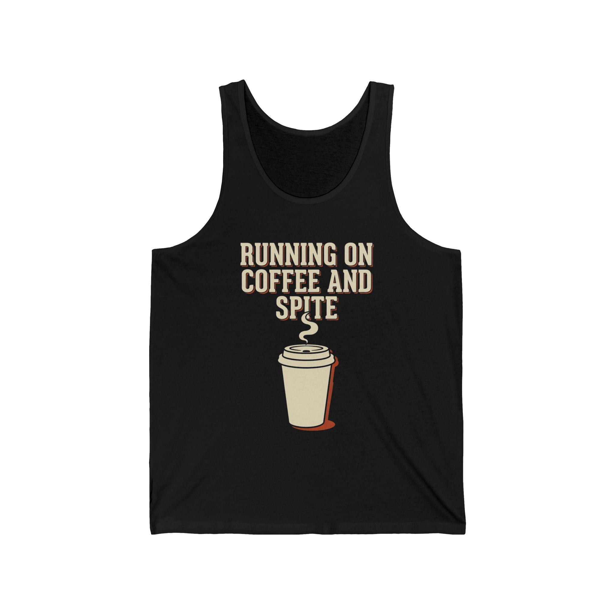 Running On Coffee And Spite Tank Top