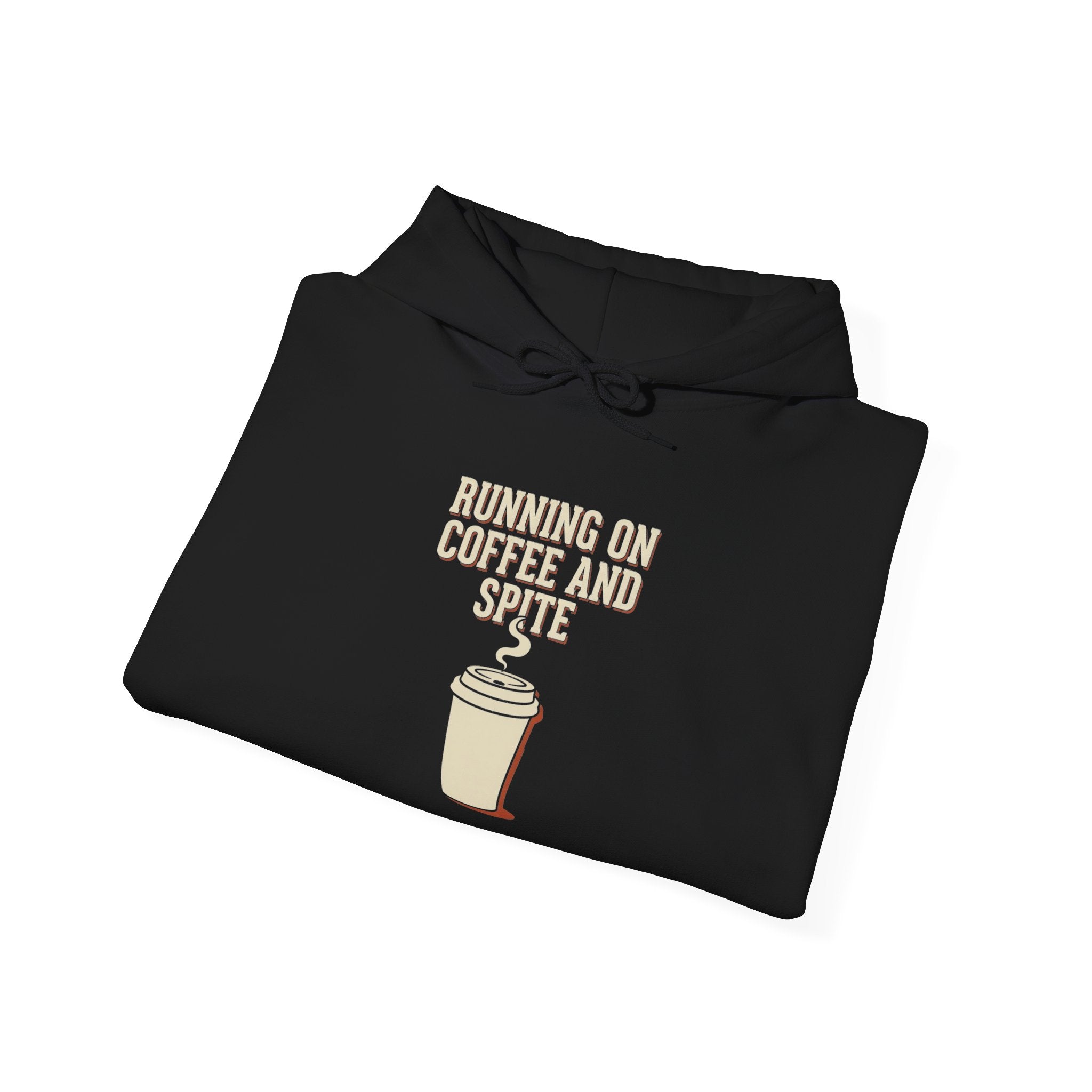 Running On Coffee And Spite Hoodie