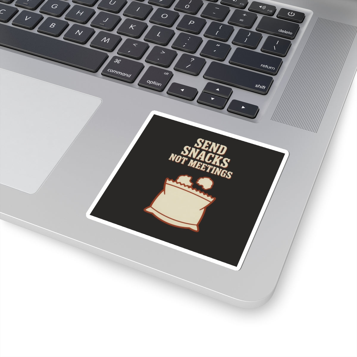 Send Snacks Not Meetings Sticker