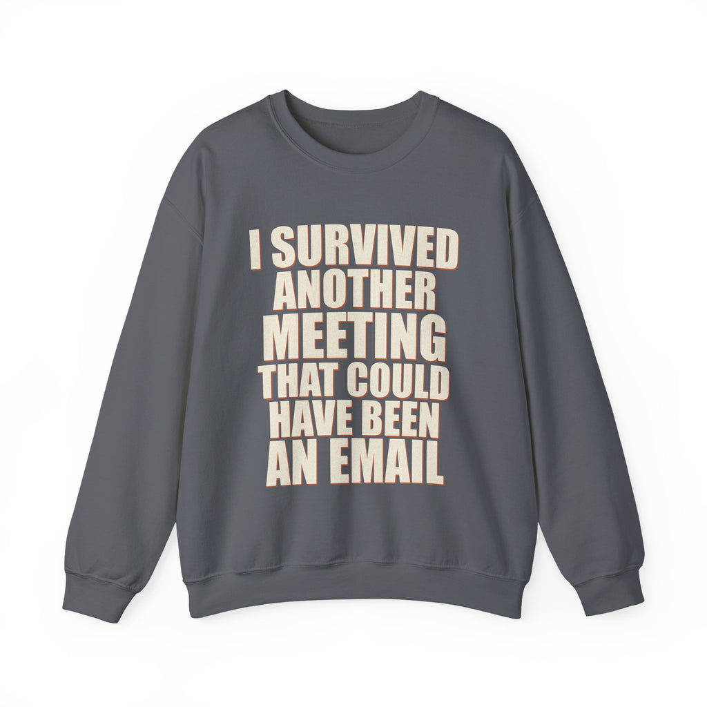 I Survived Another Meeting That Could Have Been An Email Sweatshirt