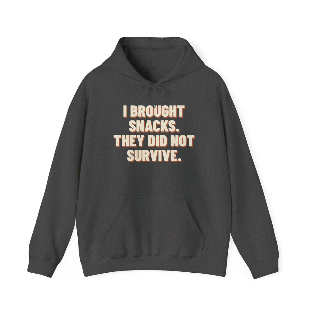 I Brought Snacks. They Did Not Survive. Hoodie