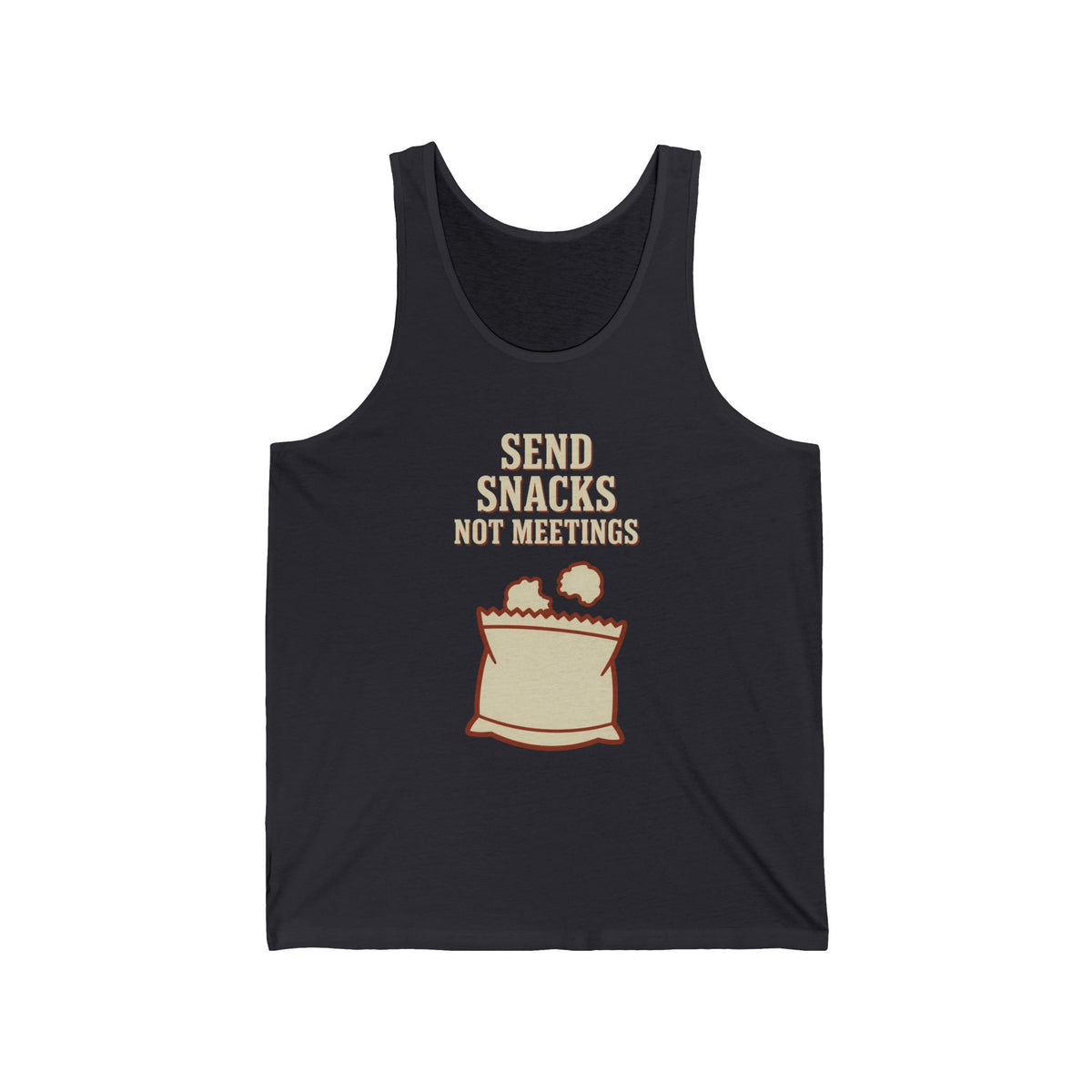 Send Snacks Not Meetings Tank Top