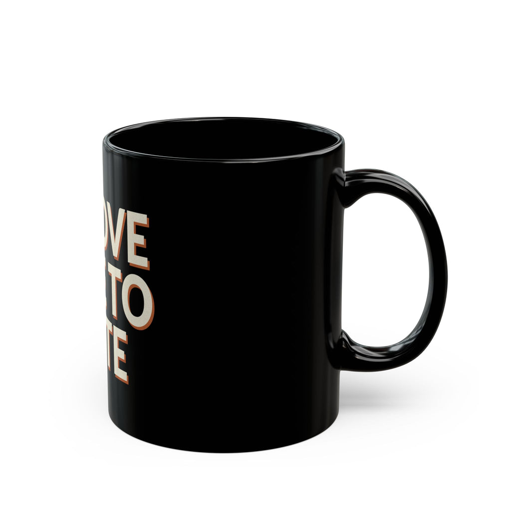 I Drove Here To Mute Mug