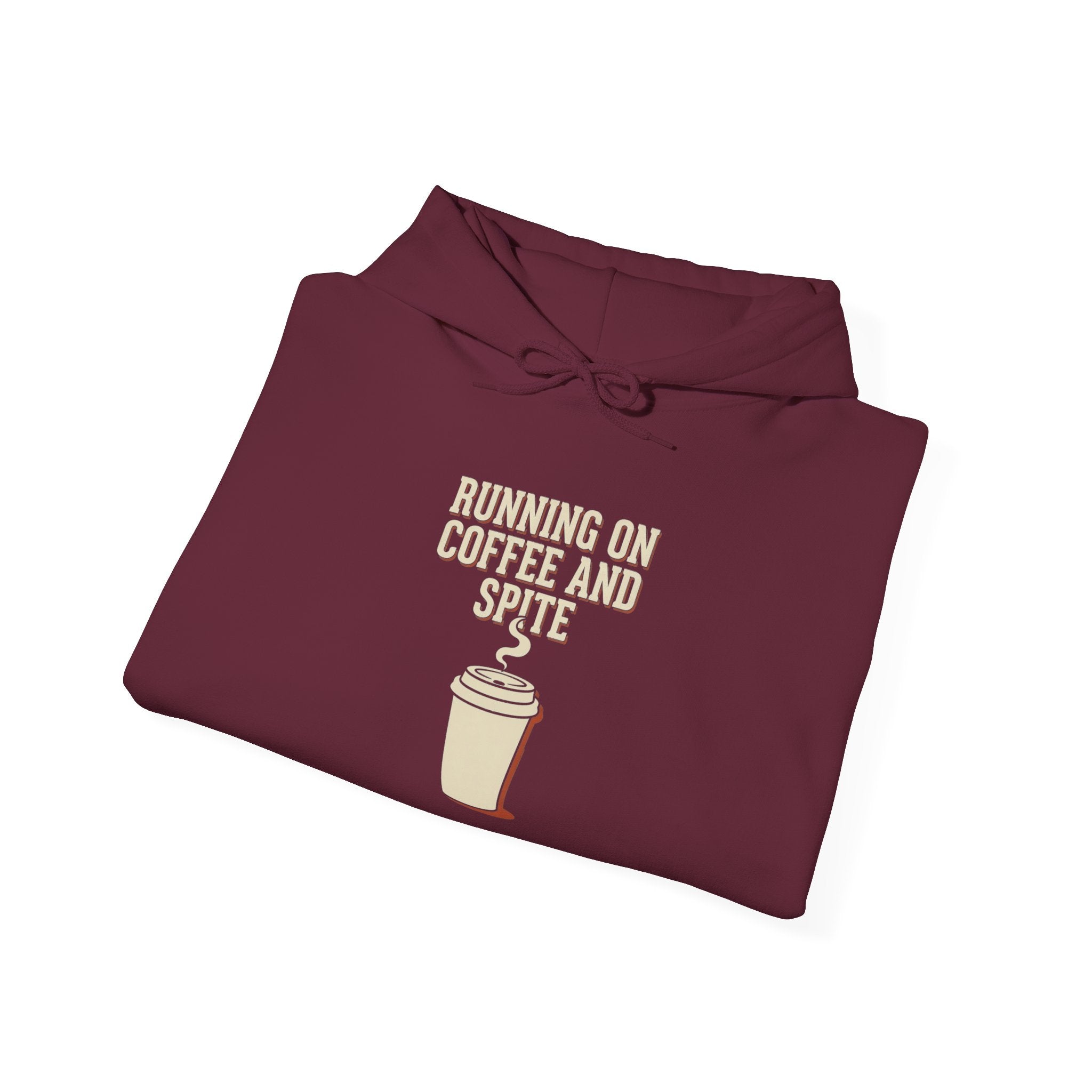 Running On Coffee And Spite Hoodie