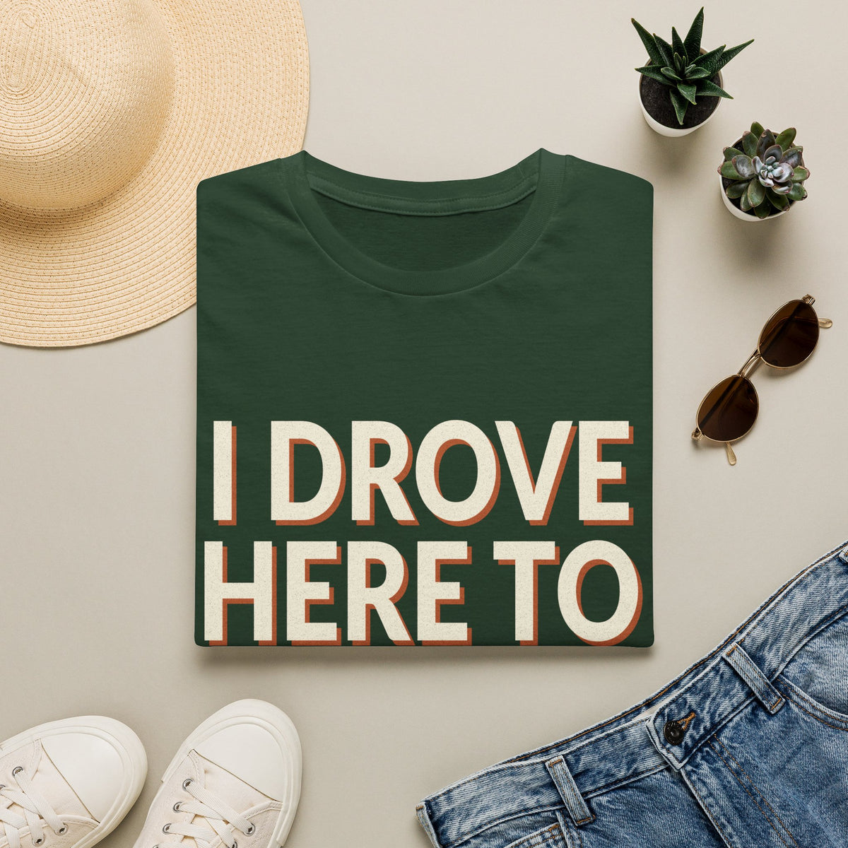 I Drove Here To Mute T-Shirt
