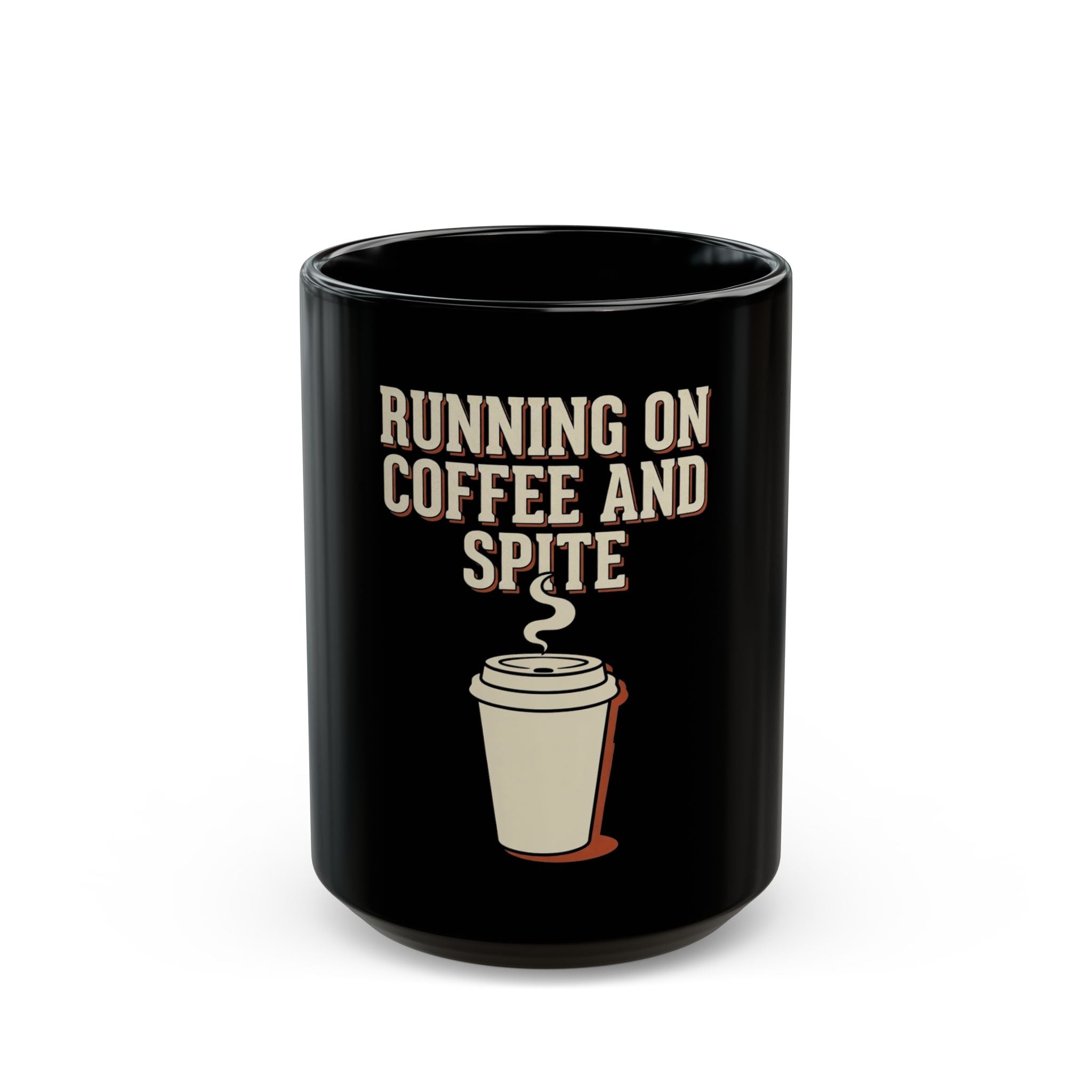 Running On Coffee And Spite Mug