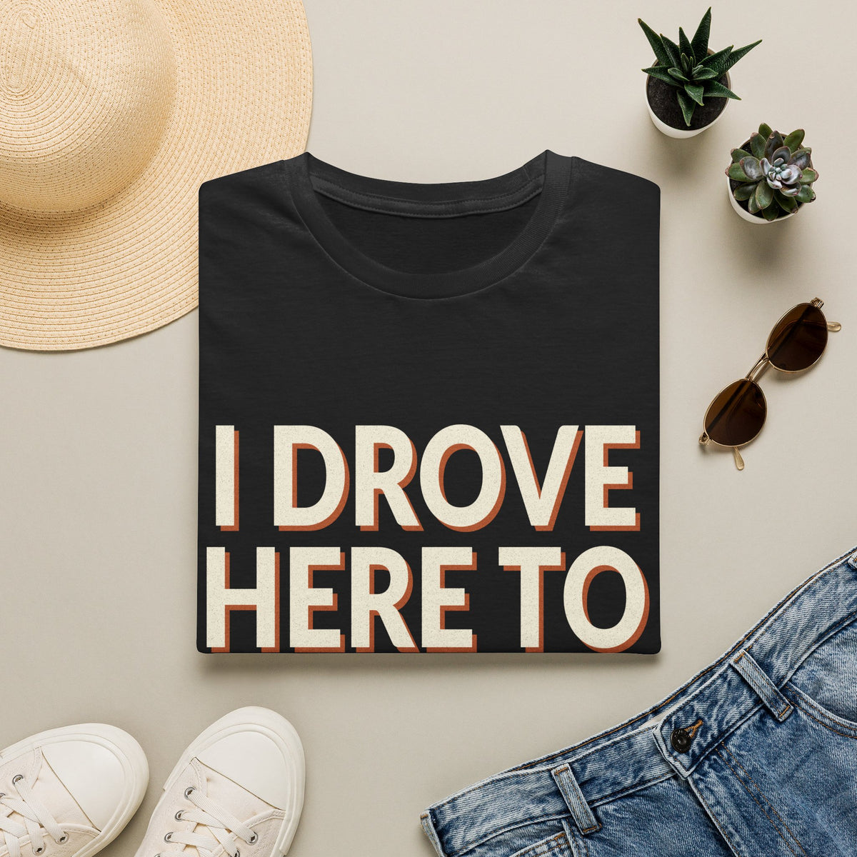 I Drove Here To Mute T-Shirt