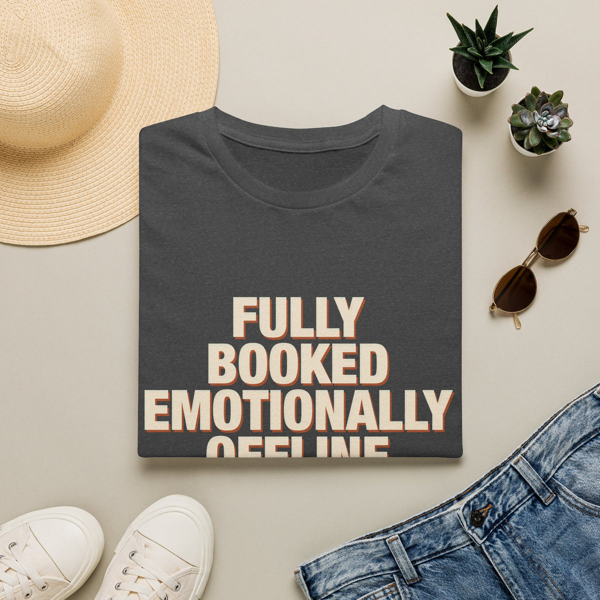 Fully Booked Emotionally Offline T-Shirt