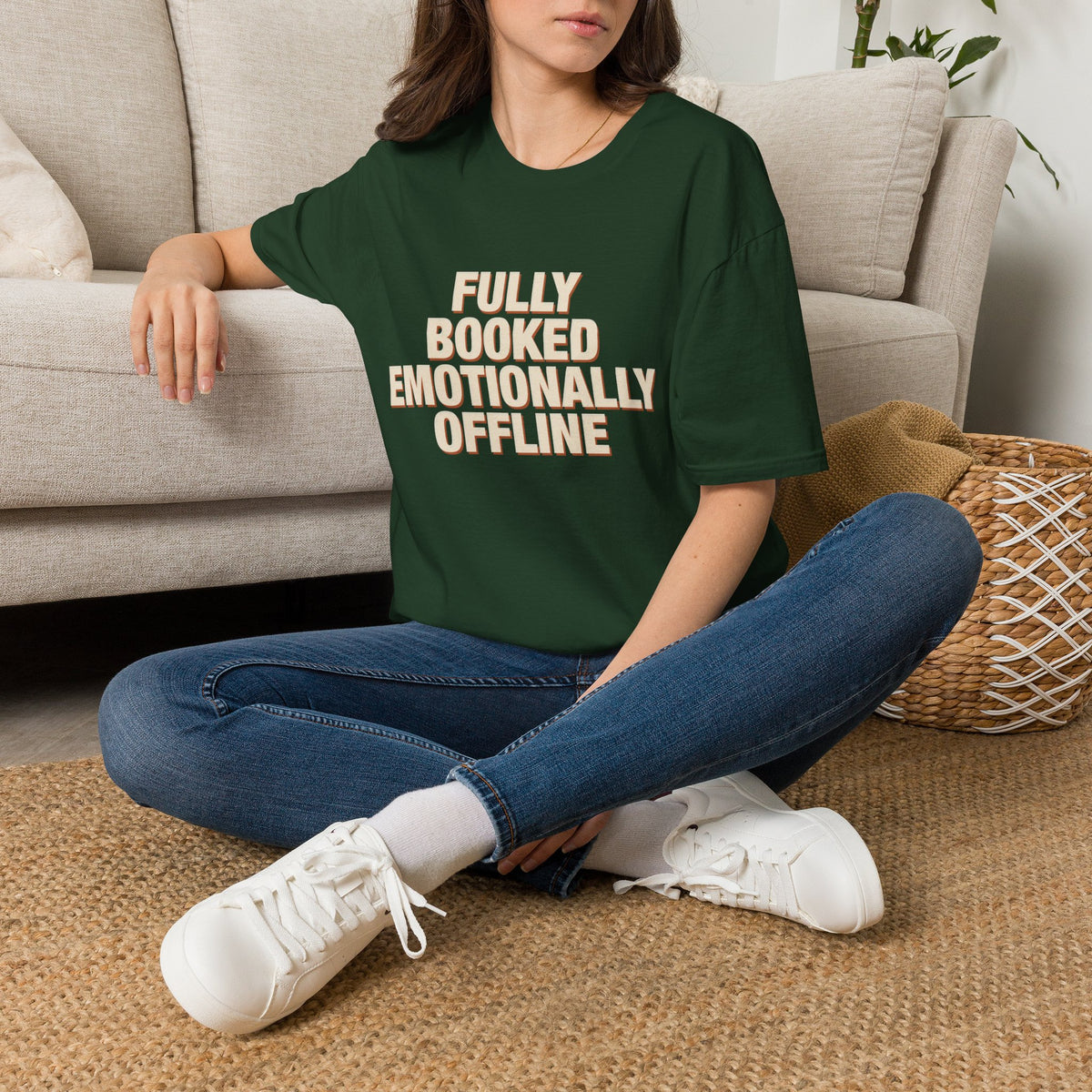 Fully Booked Emotionally Offline T-Shirt