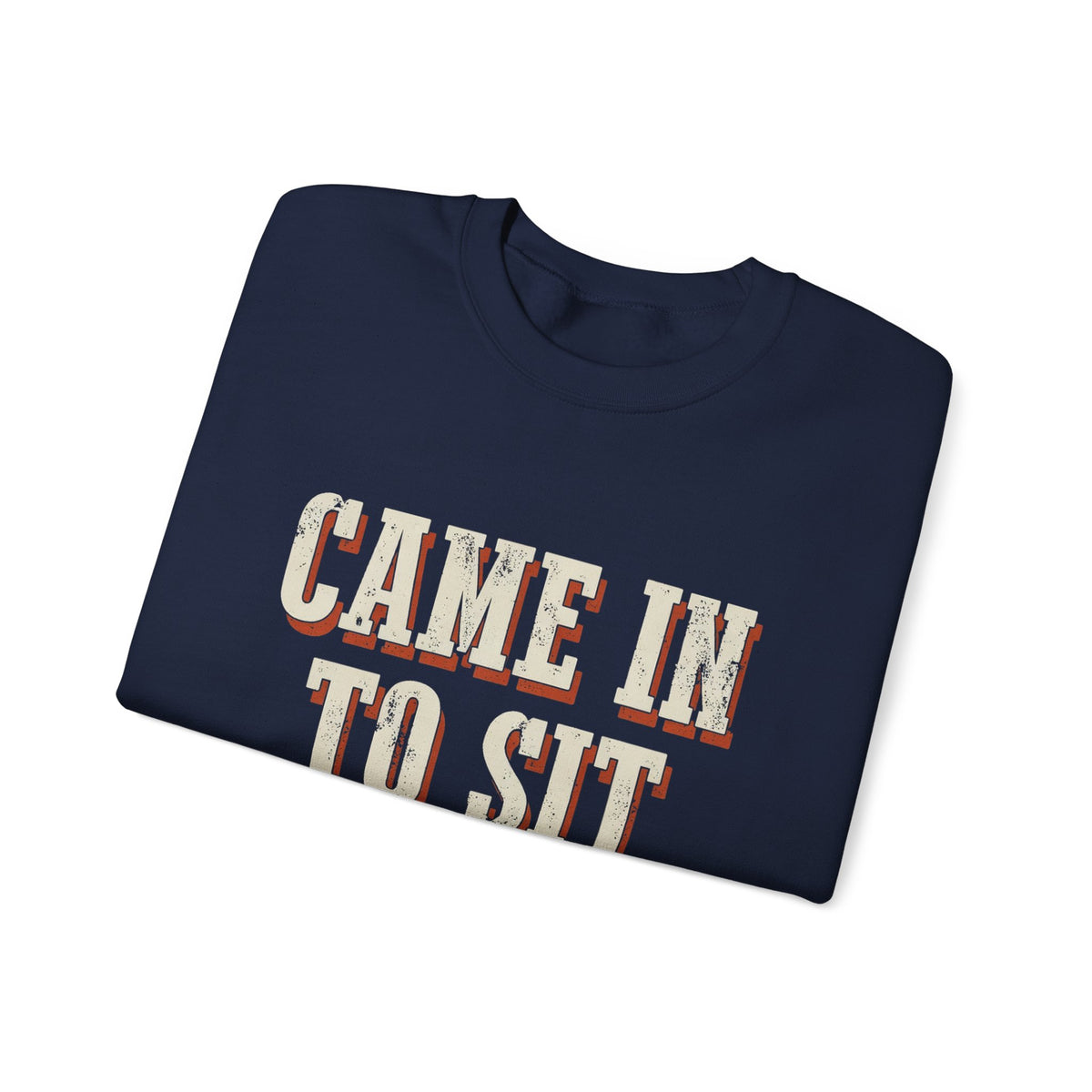Came In To Sit On Mute Sweatshirt