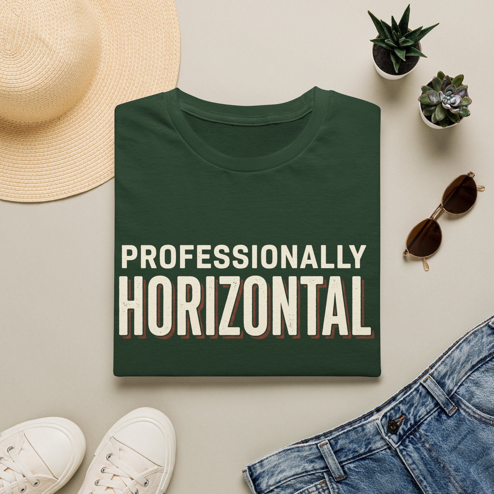 Professionally Horizontal T-Shirt
