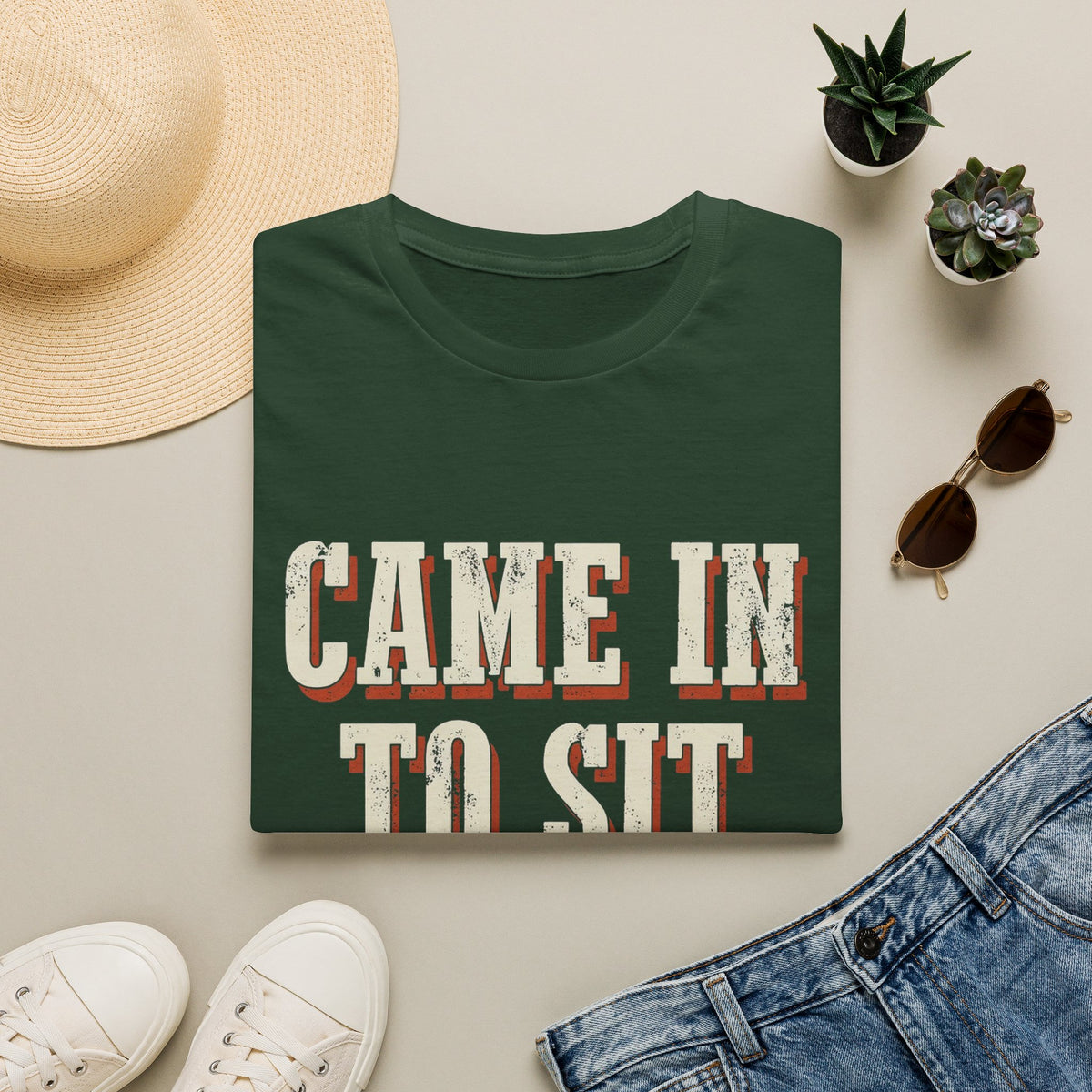 Came In To Sit On Mute T-Shirt