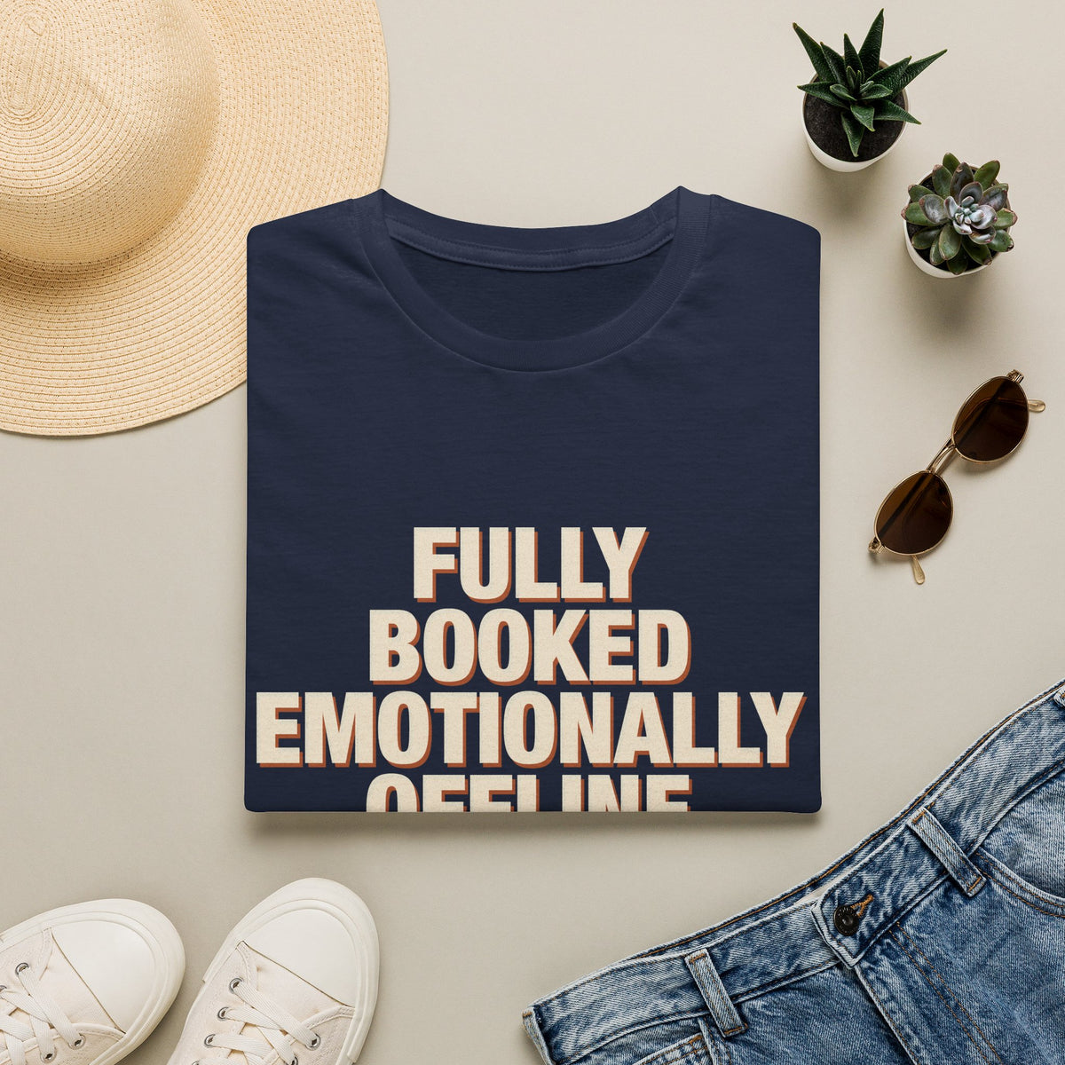 Fully Booked Emotionally Offline T-Shirt
