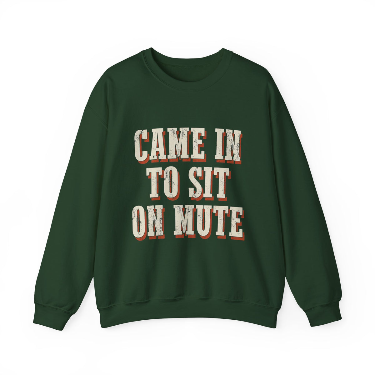 Came In To Sit On Mute Sweatshirt