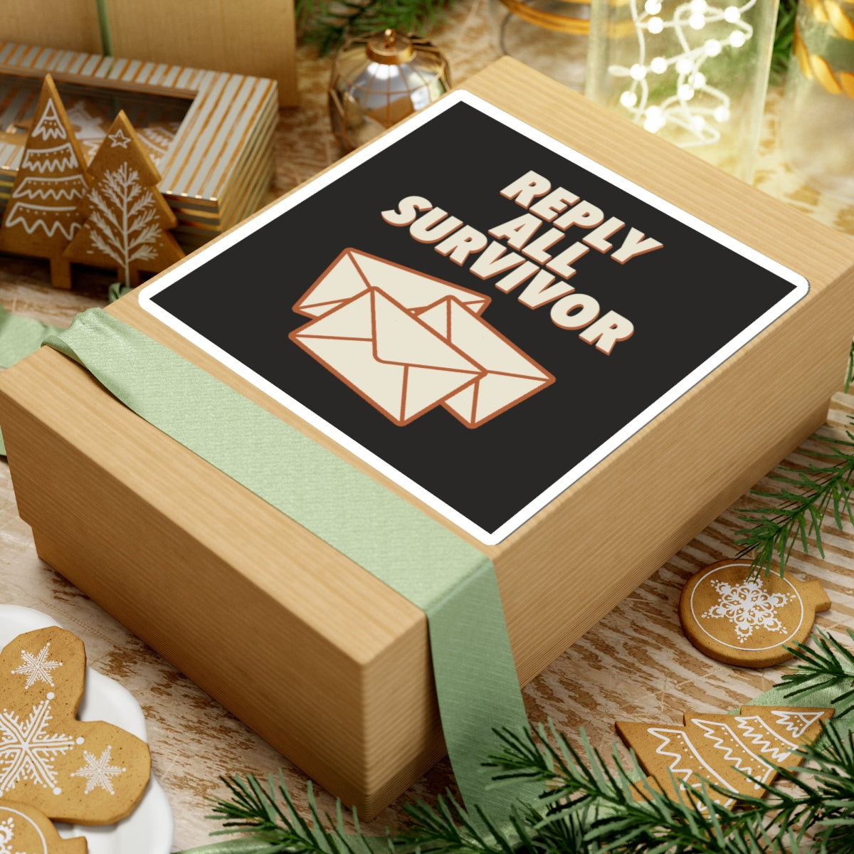 Reply All Survivor Sticker