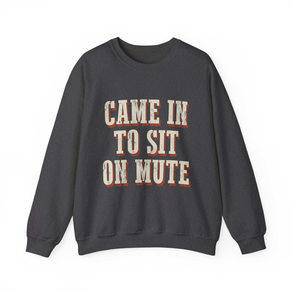 Came In To Sit On Mute Sweatshirt