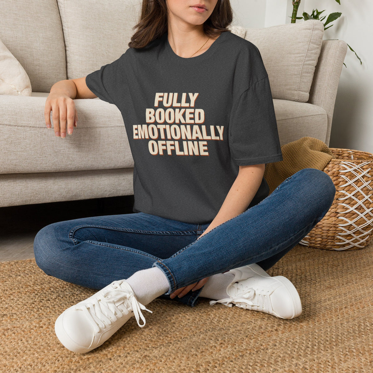 Fully Booked Emotionally Offline T-Shirt