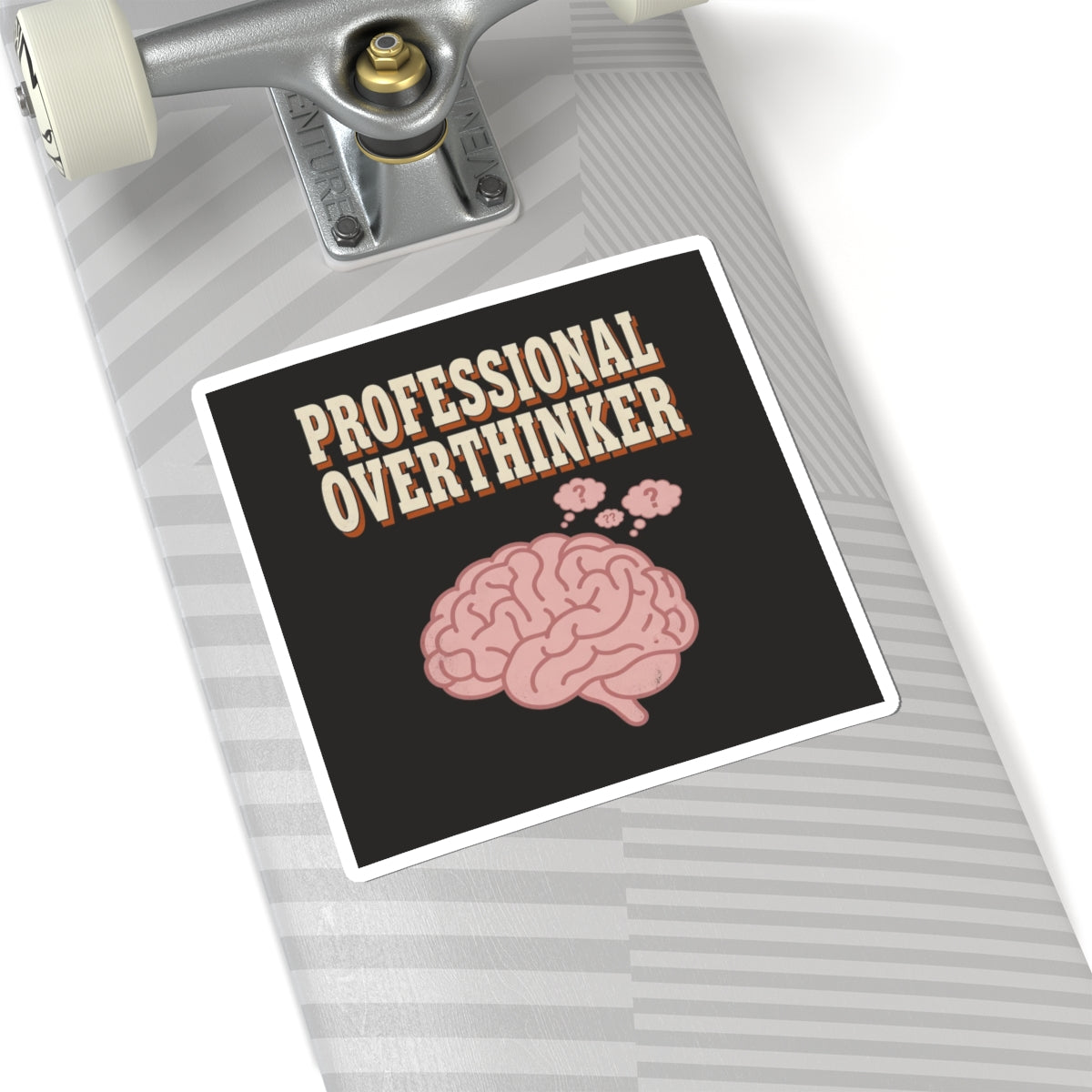 Professional Overthinker Sticker