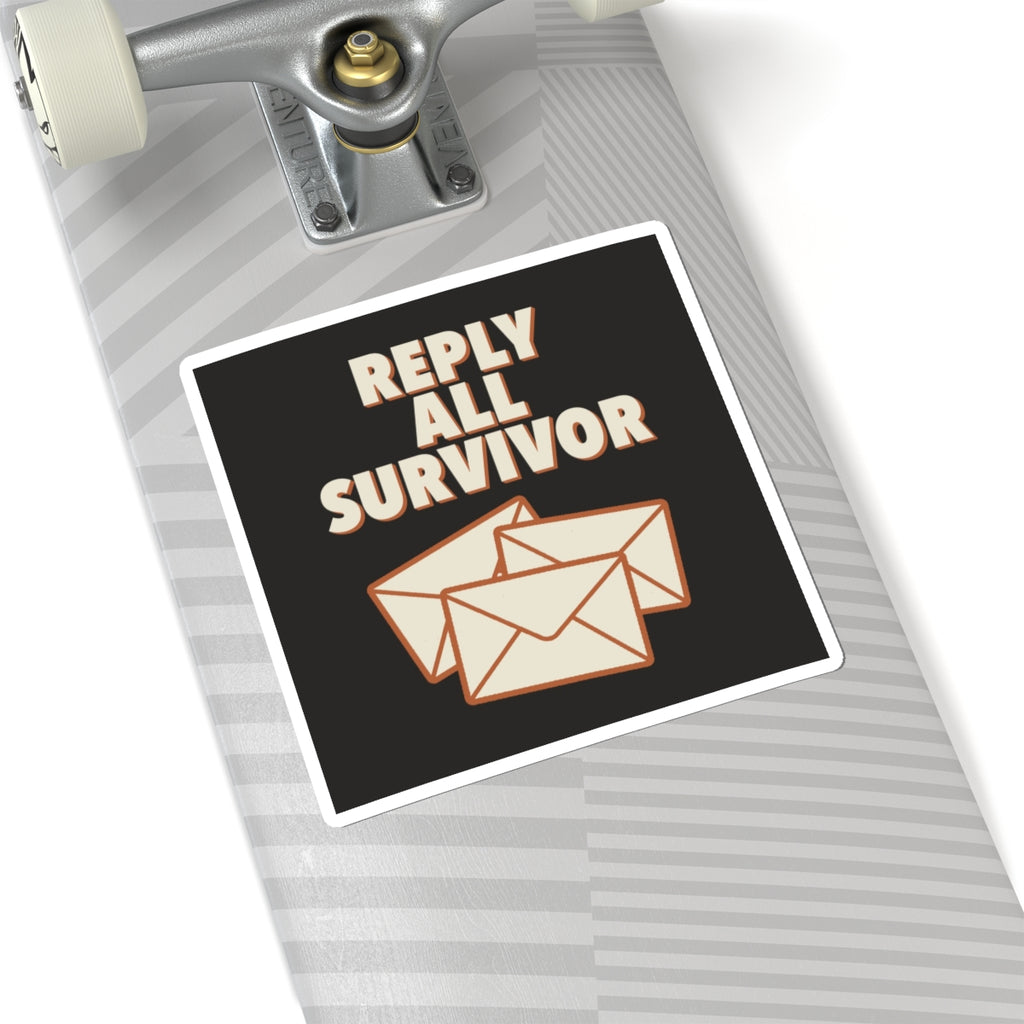 Reply All Survivor Sticker