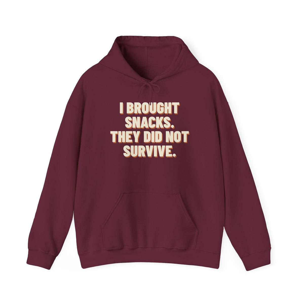 I Brought Snacks. They Did Not Survive. Hoodie