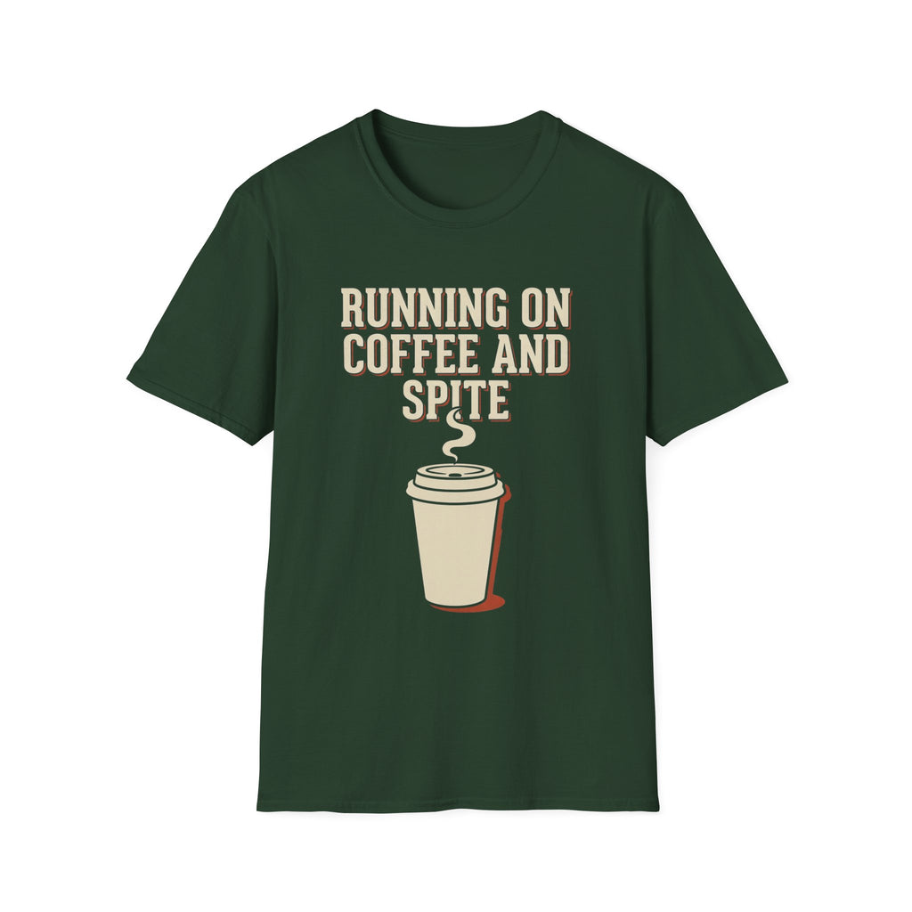 Running On Coffee And Spite T-Shirt