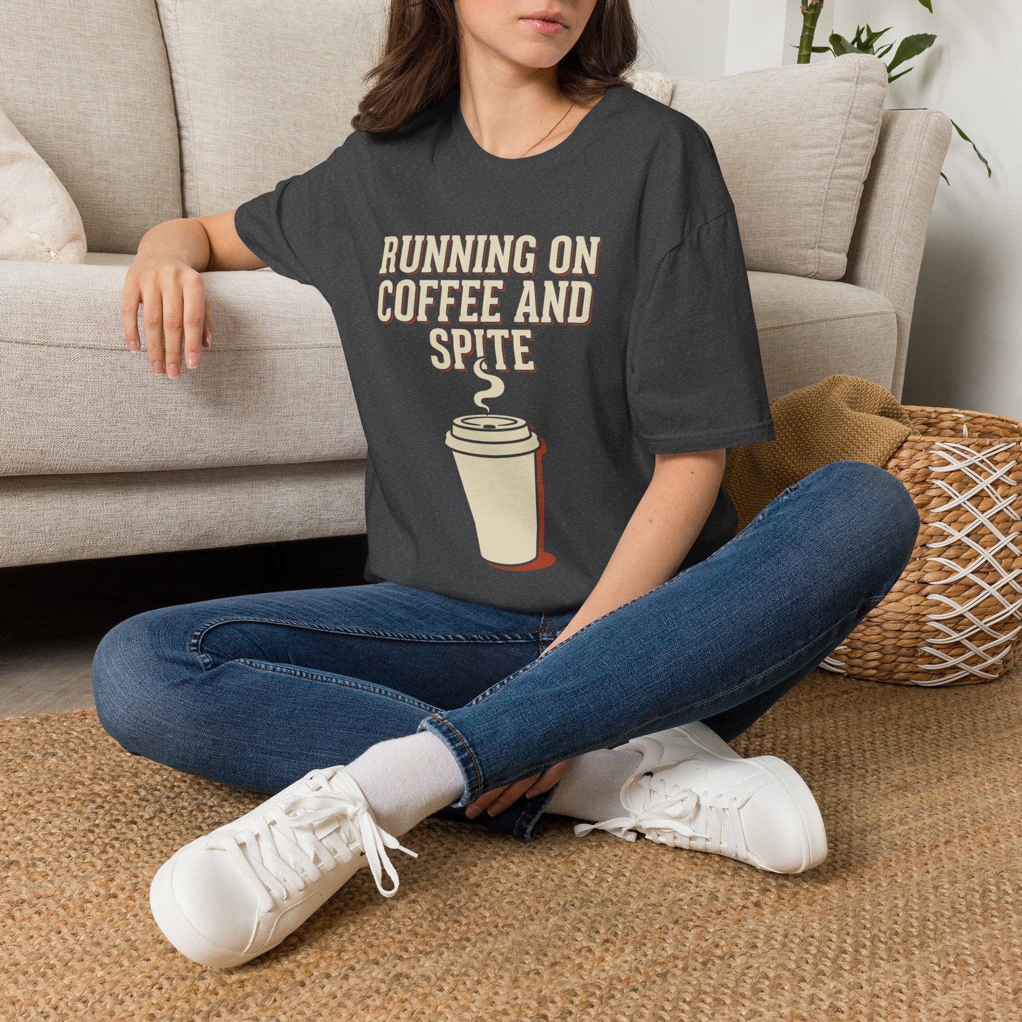 Running On Coffee And Spite T-Shirt