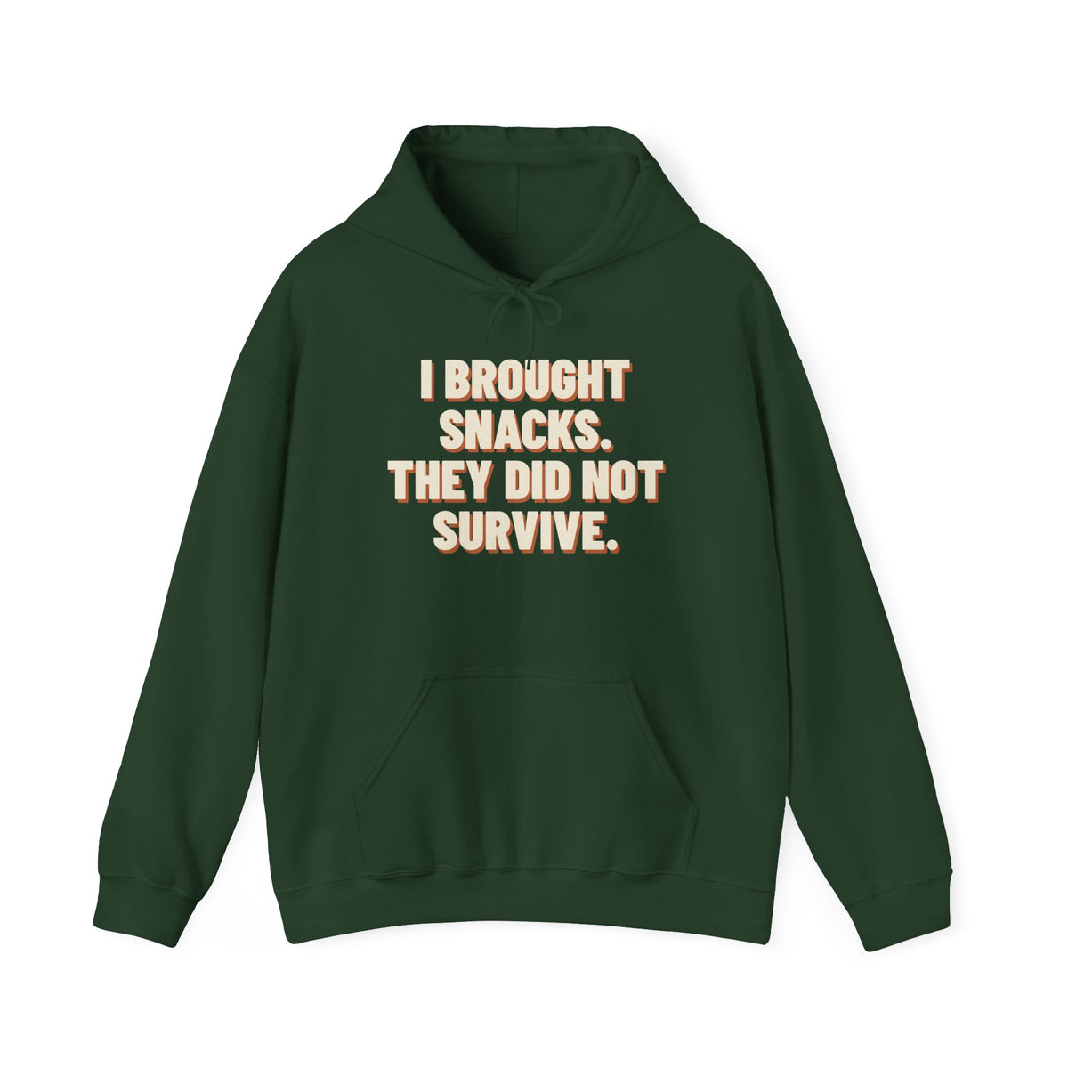 I Brought Snacks. They Did Not Survive. Hoodie