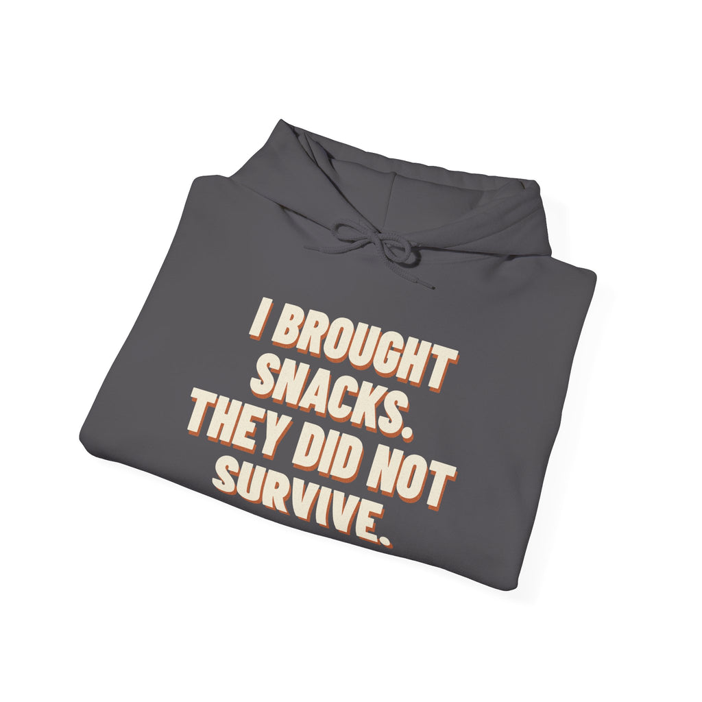 I Brought Snacks. They Did Not Survive. Hoodie